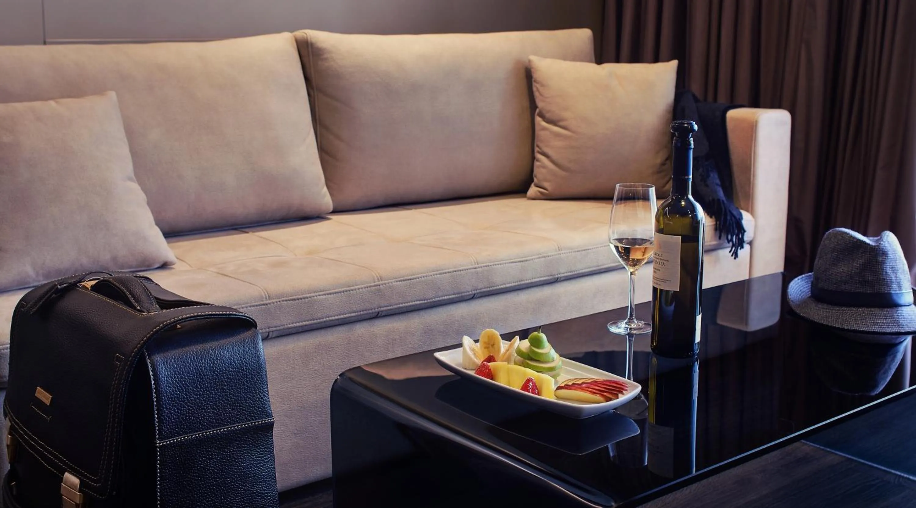 Living room in SAZ City Life Boutique Hotel