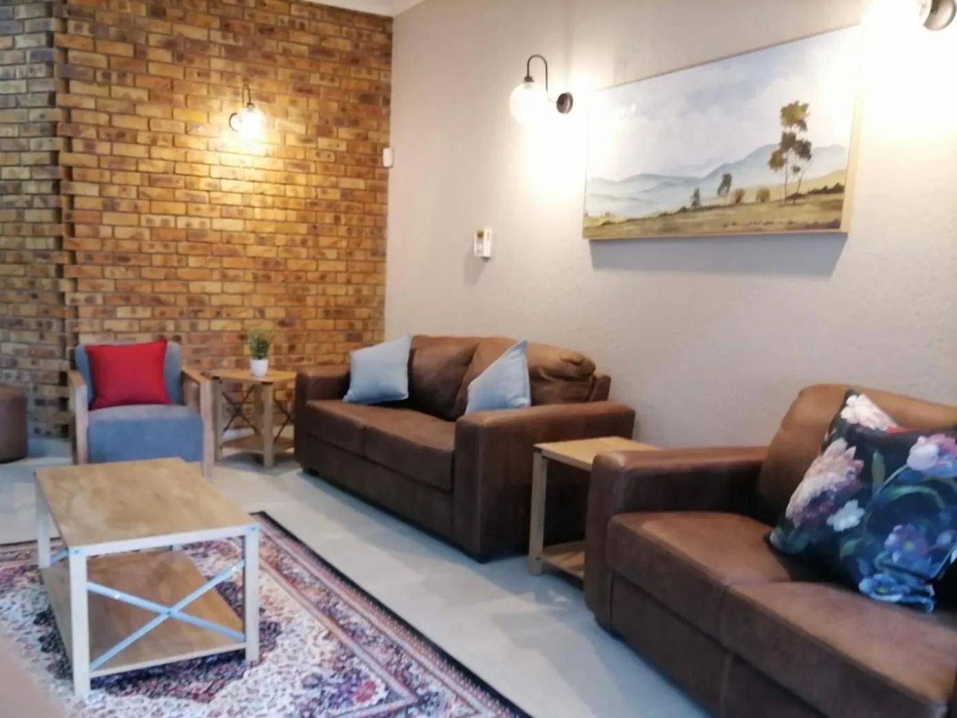 Seating area in Shingalana Guest Lodge