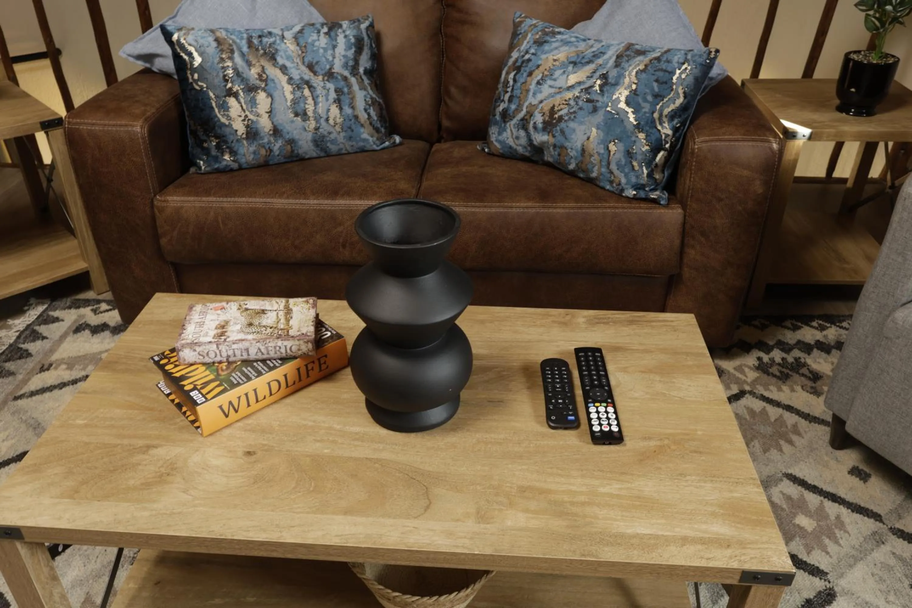 Decorative detail in Shingalana Guest Lodge