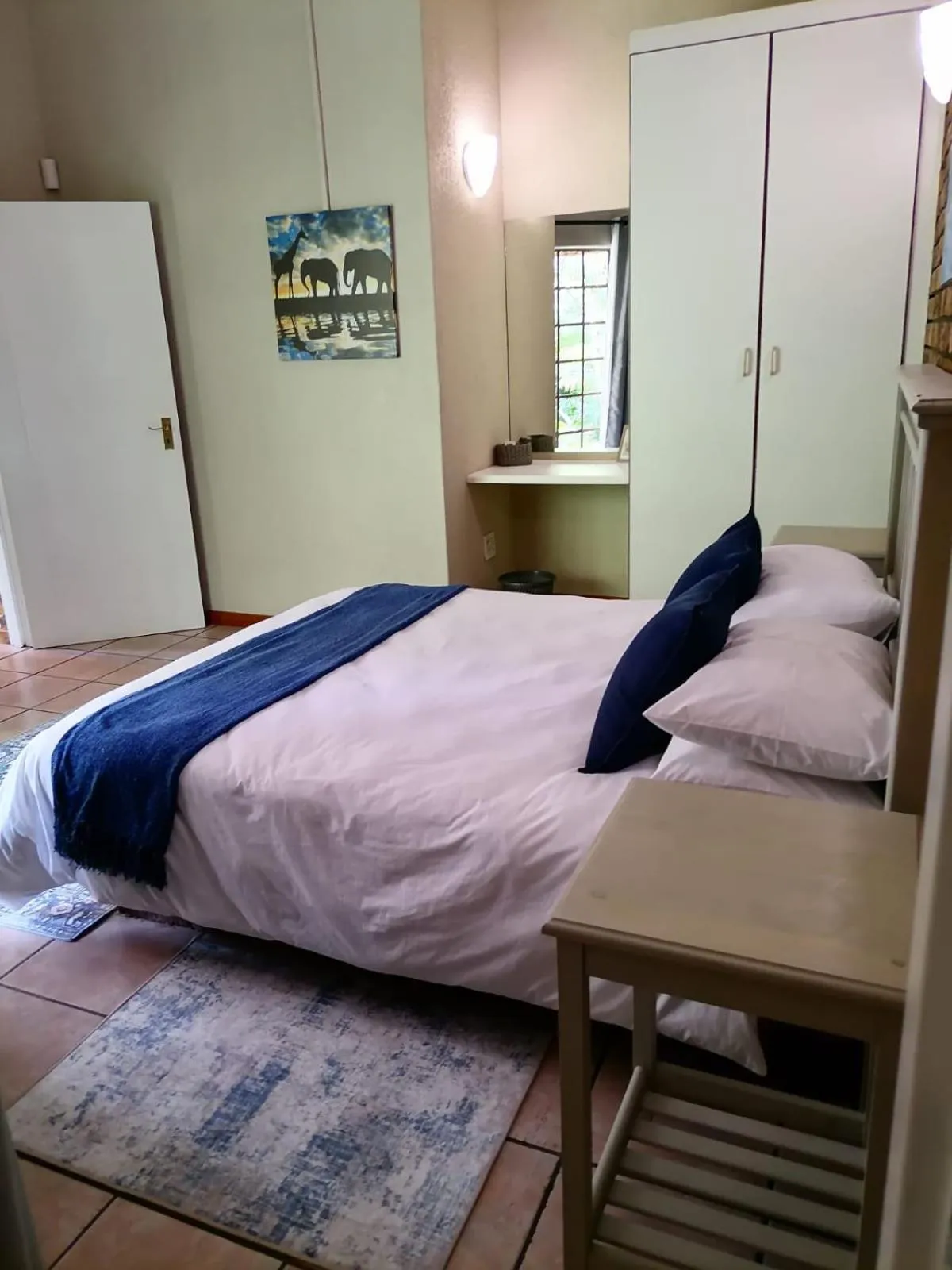 Bed in Shingalana Guest Lodge