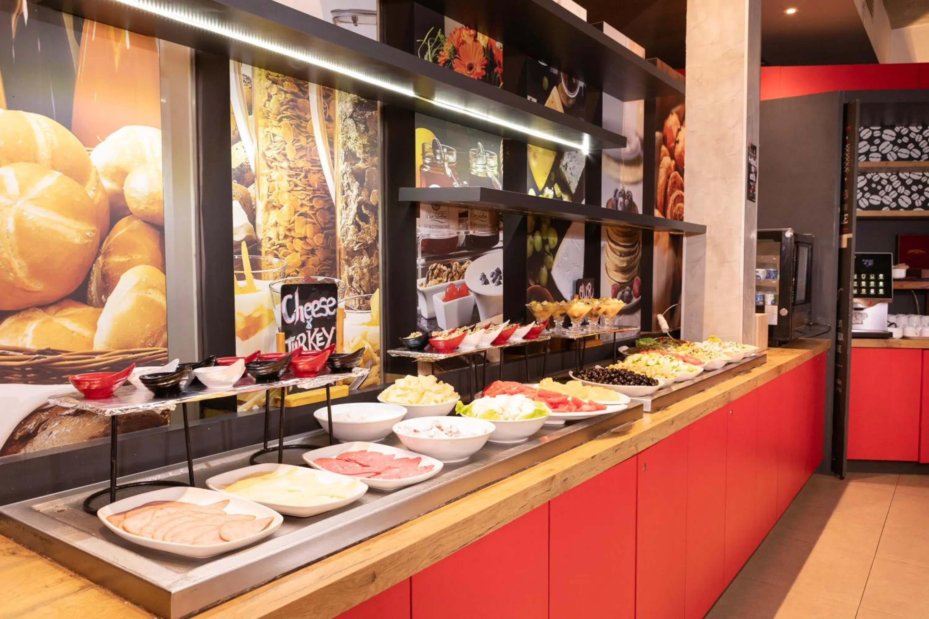 Buffet breakfast in Ibis Rabat Agdal