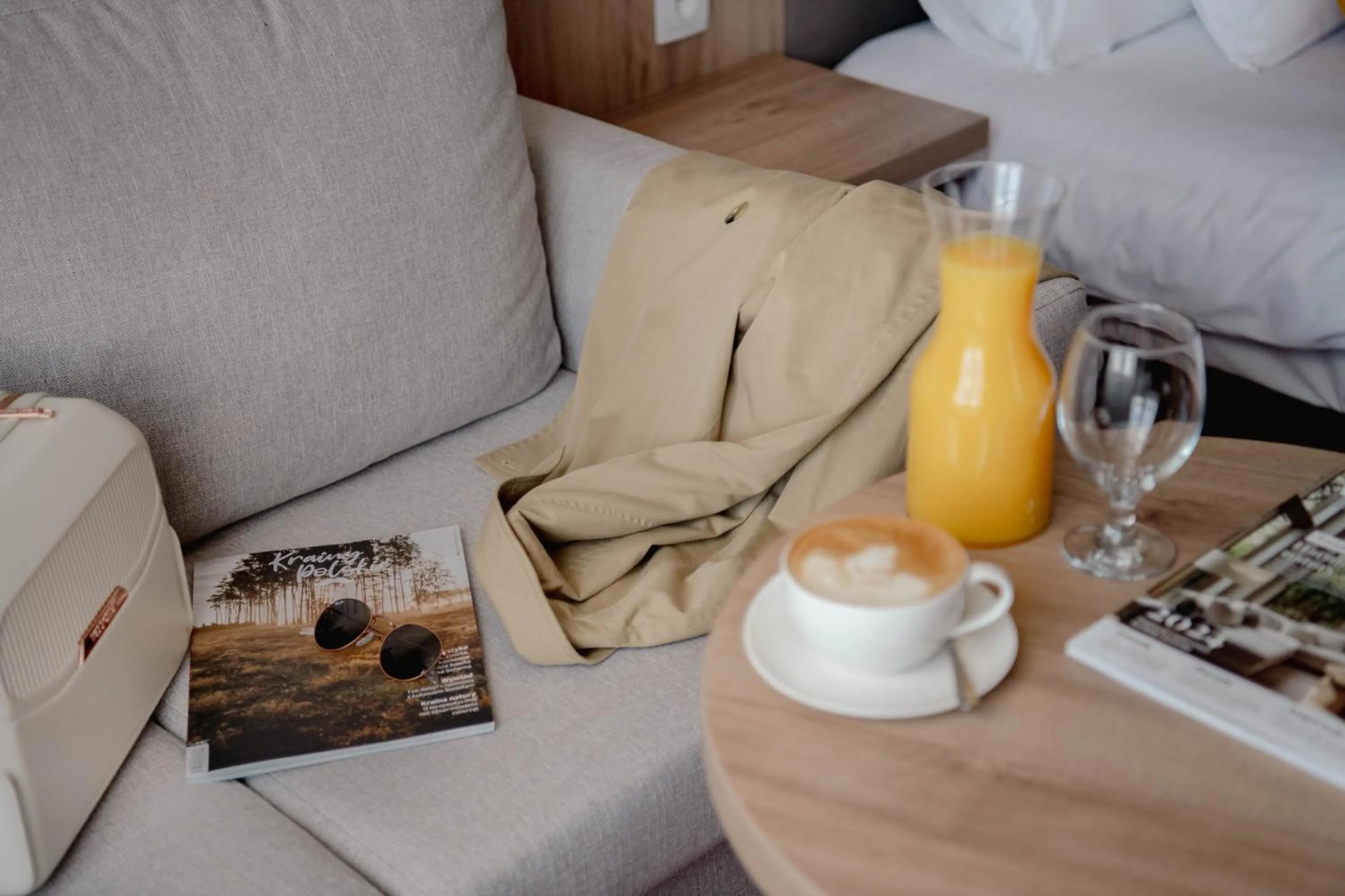 Seating area in Hotel Arche
