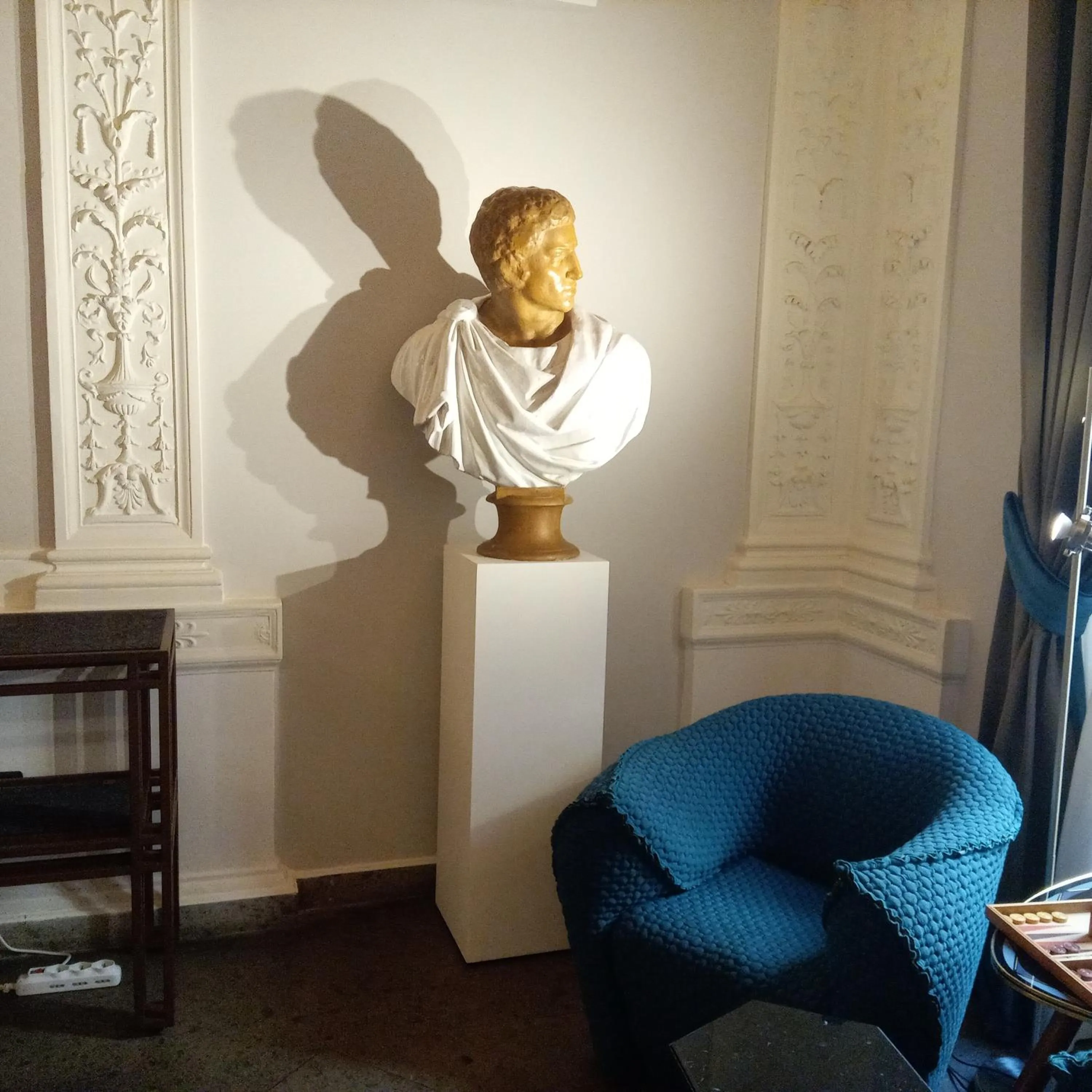 Communal lounge/ TV room in L'obelisque maison de luxe