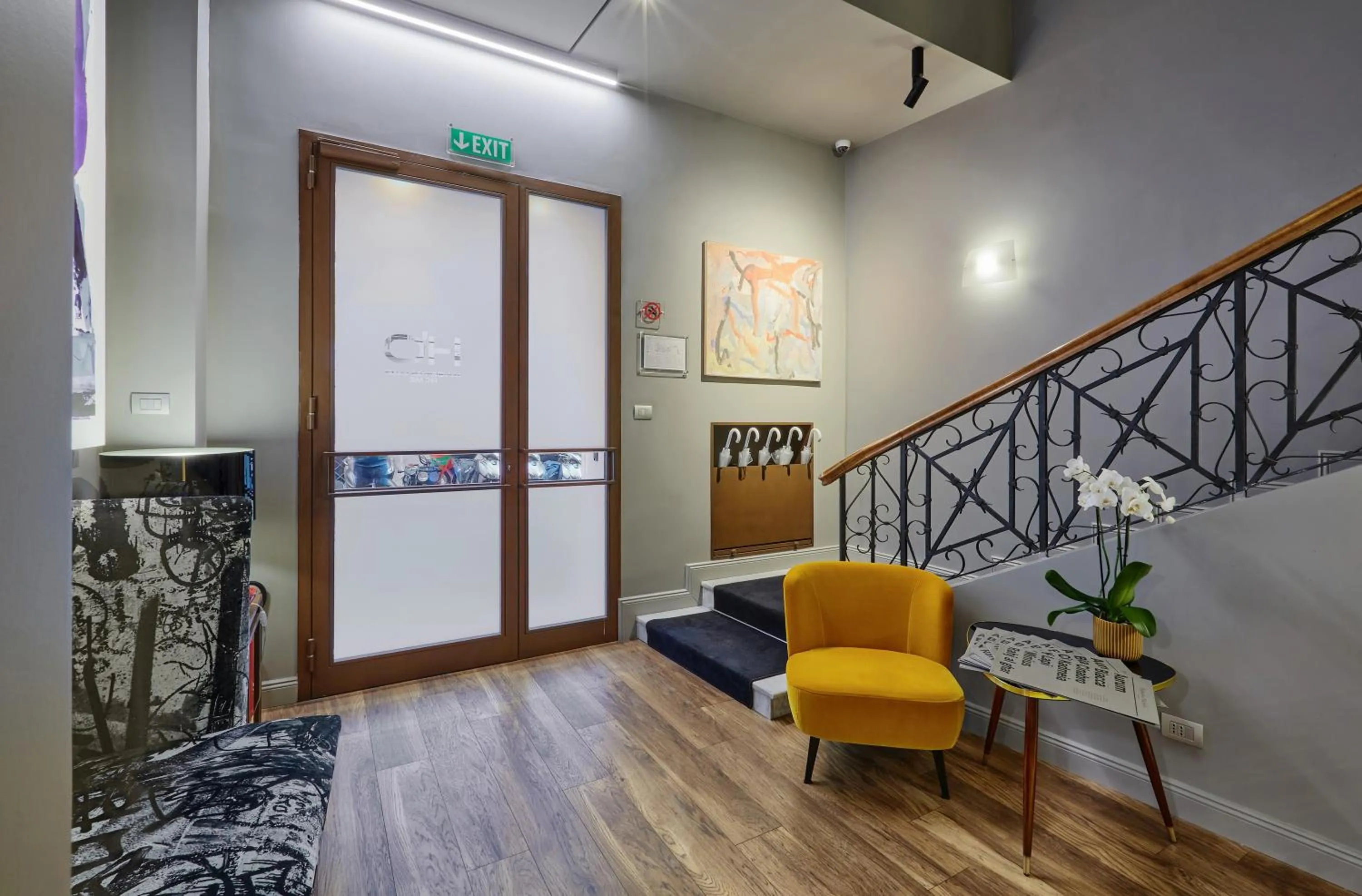 Lobby or reception in L'obelisque maison de luxe