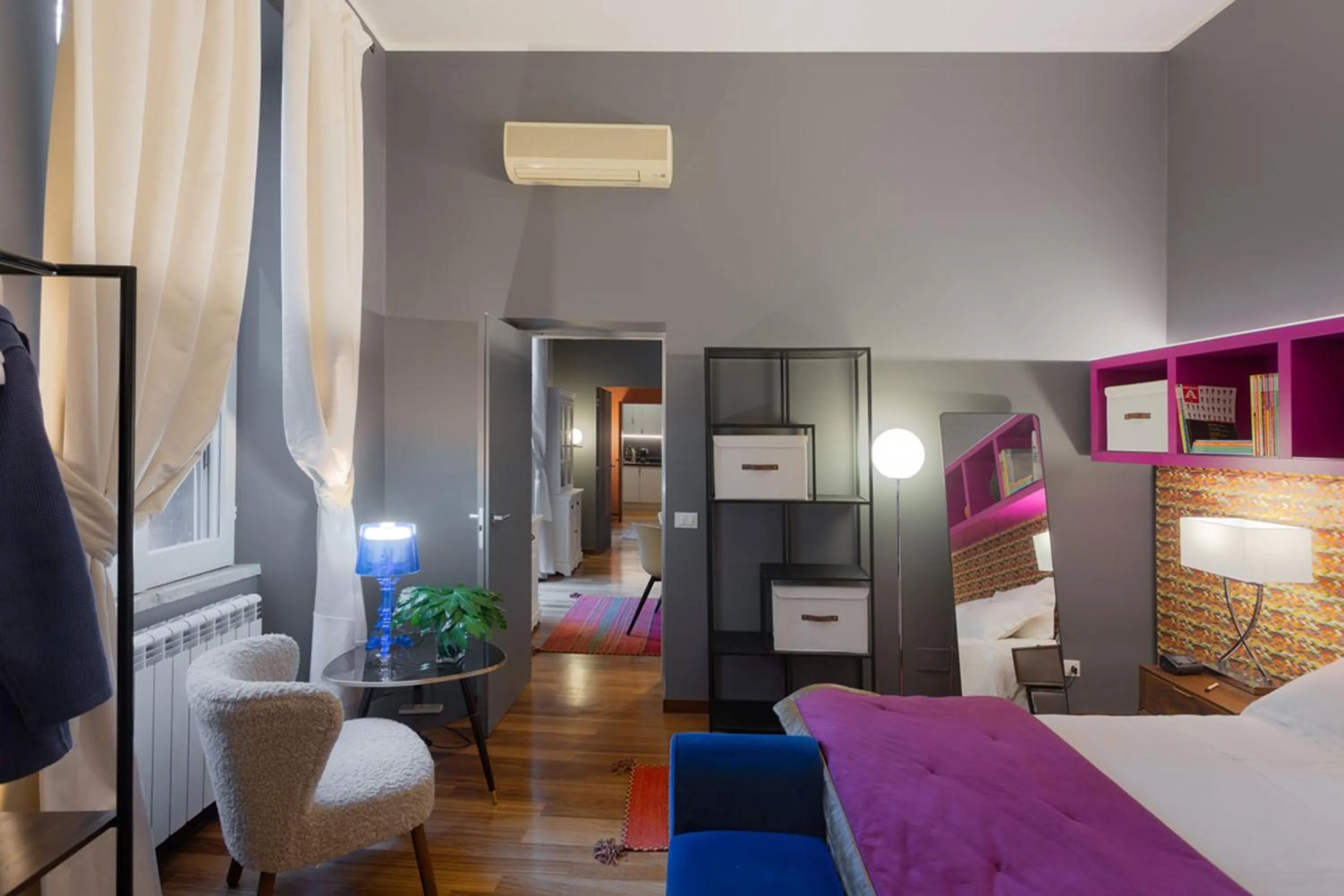 Bedroom, Bed in L'obelisque maison de luxe