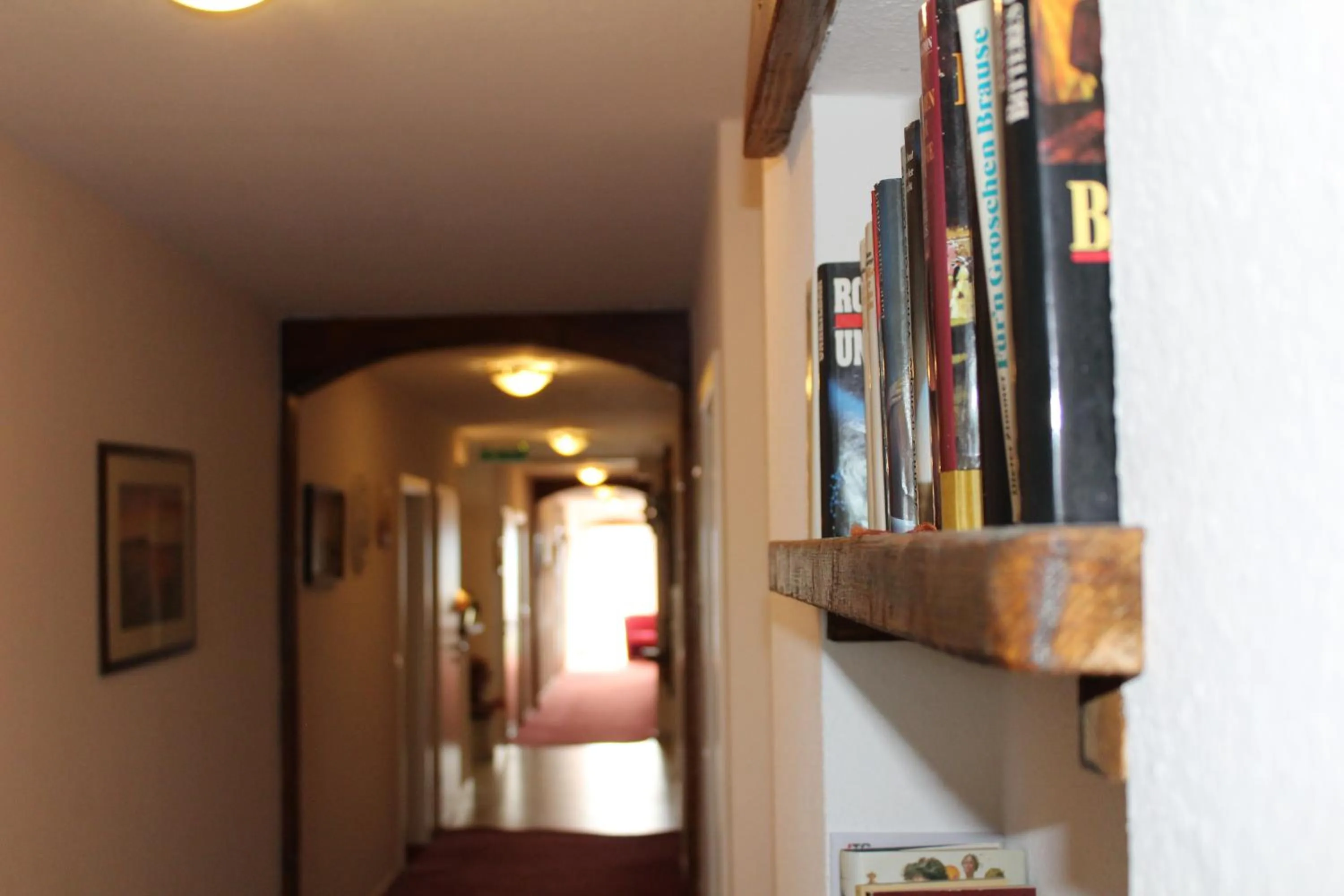 Library in Hotel Gardenia