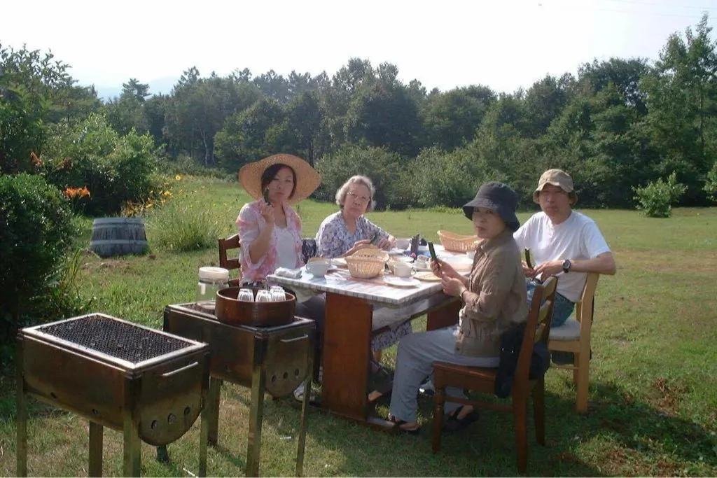 BBQ facilities in Lodge Amenouo