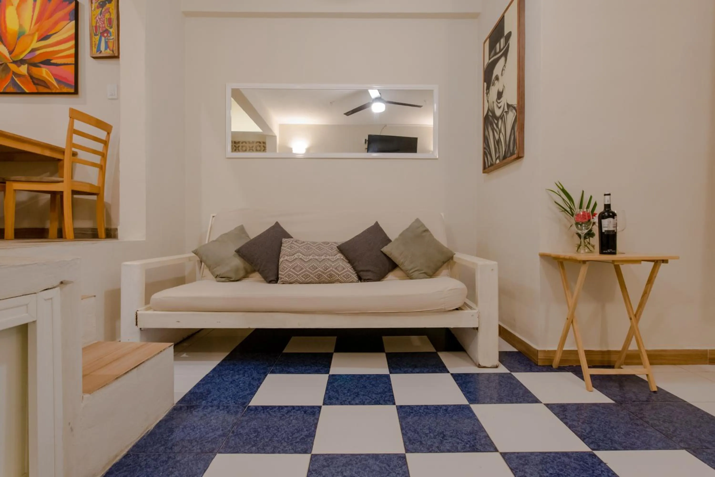 Living room in Casa Luca