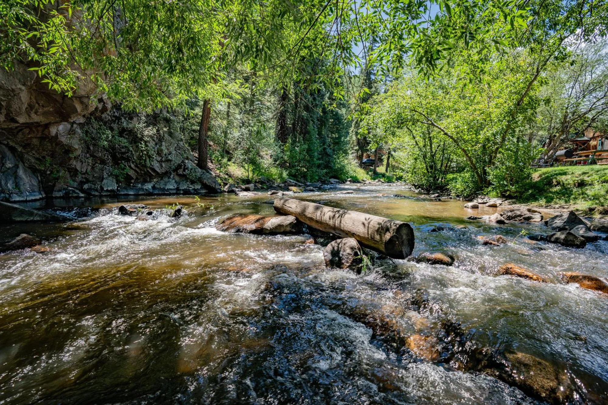 Property building in Colorado Bear Creek Cabins