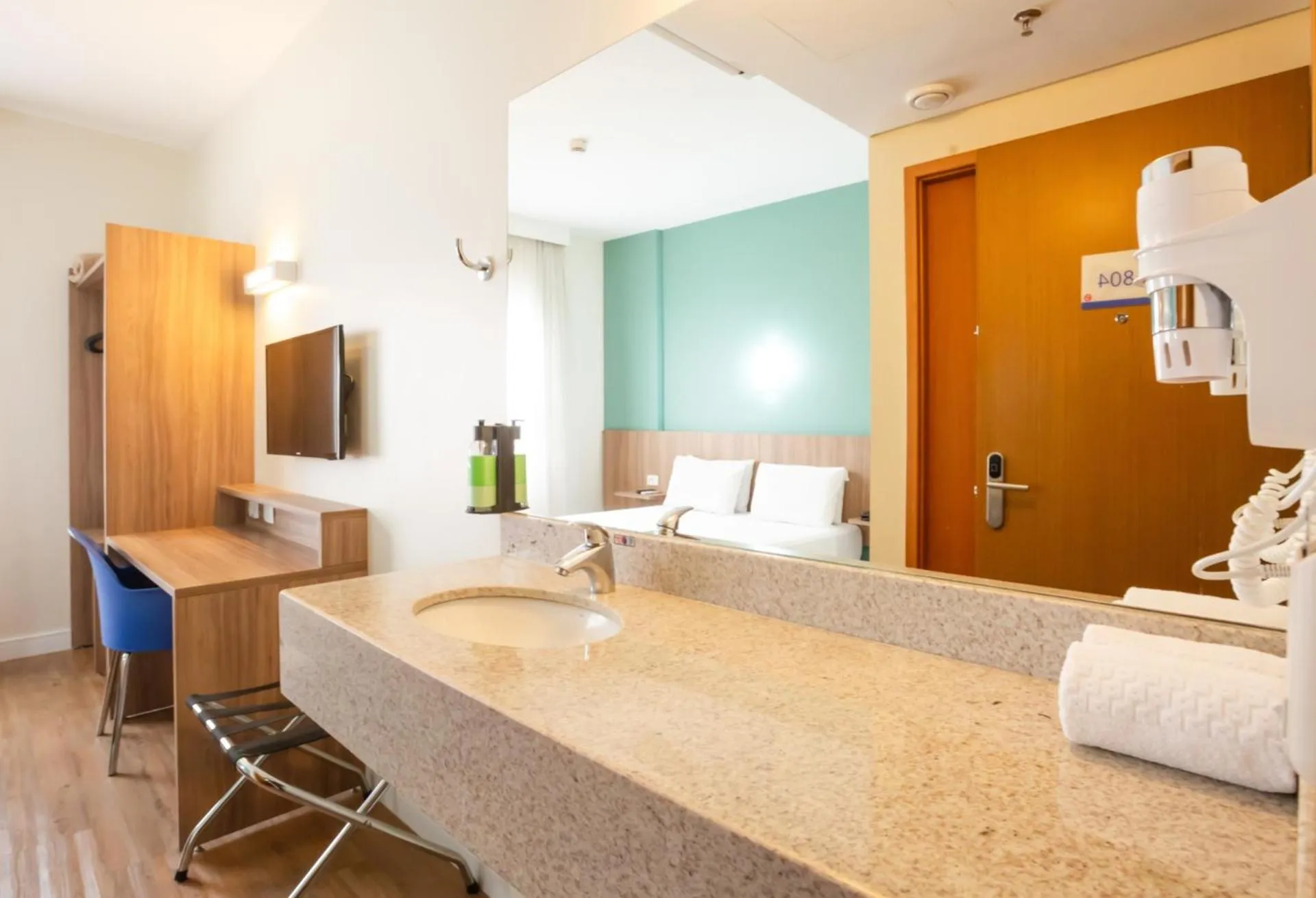 Bedroom in Transamerica Fit Campinas