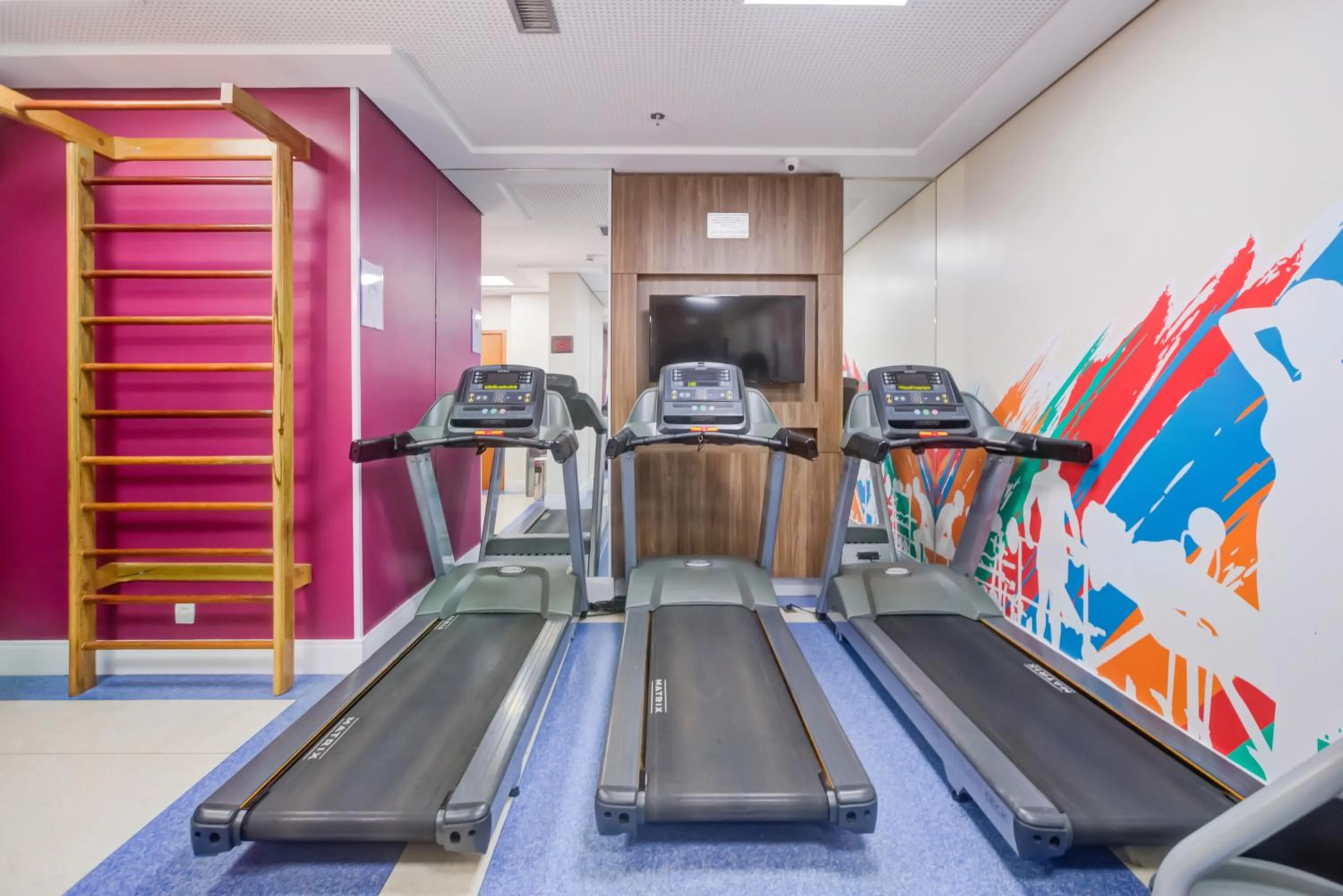 Fitness centre/facilities in Transamerica Fit Campinas