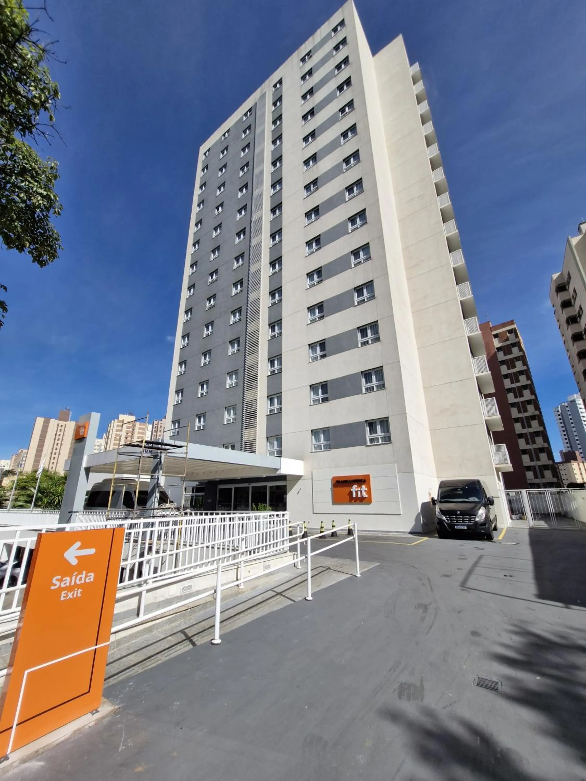 Facade/entrance in Transamerica Fit Campinas