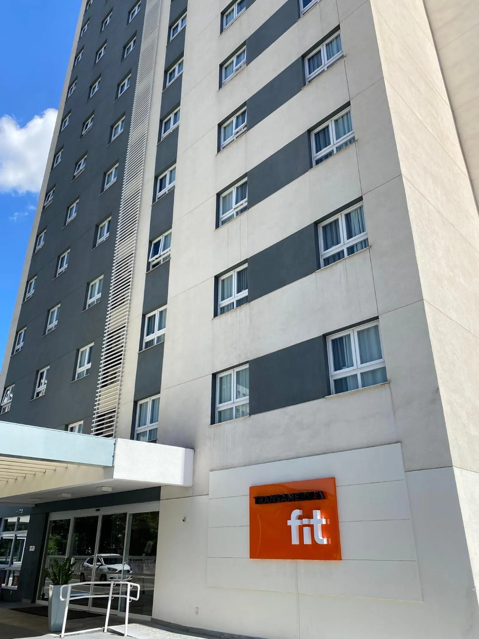 Facade/entrance in Transamerica Fit Campinas