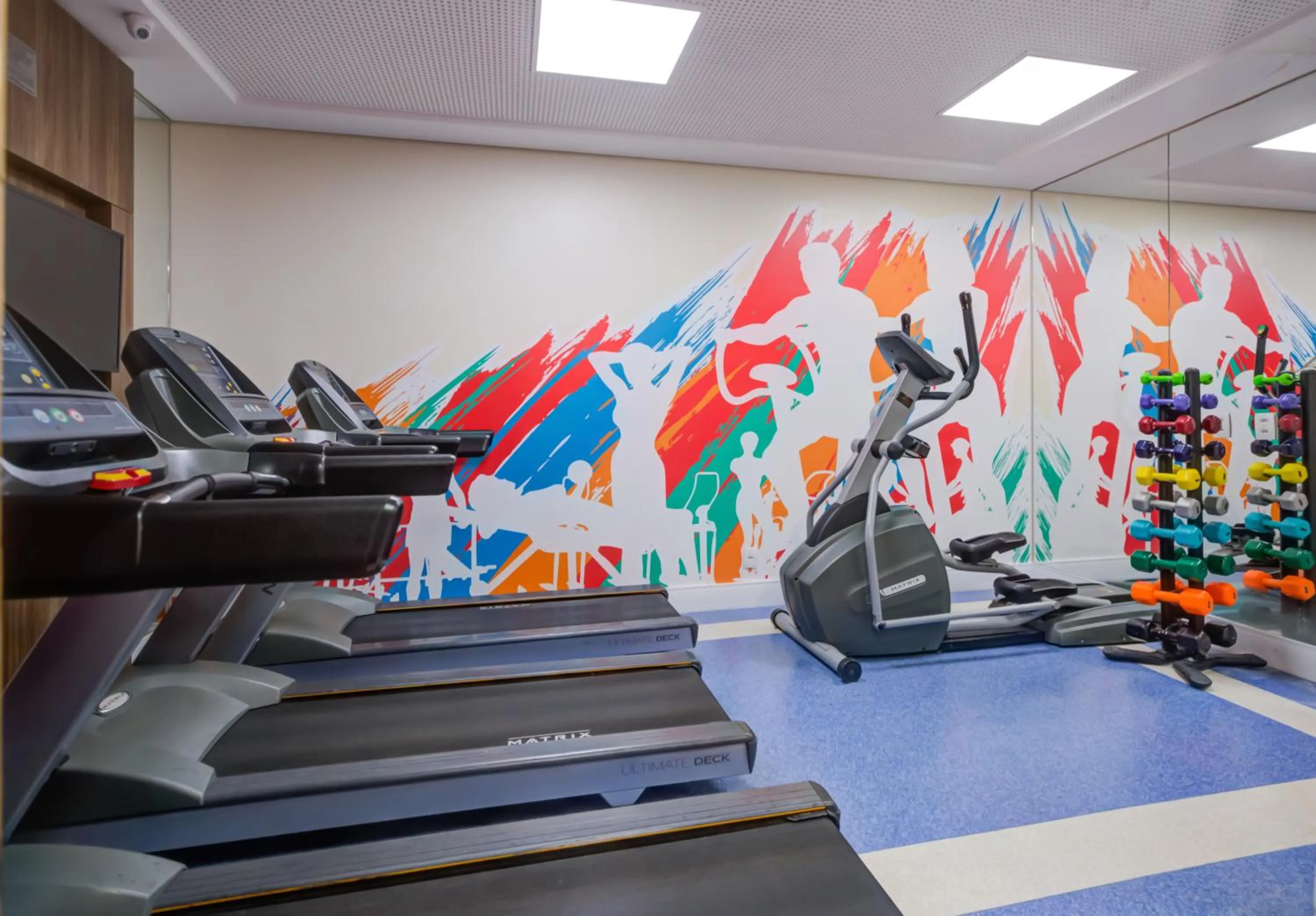 Fitness centre/facilities in Transamerica Fit Campinas