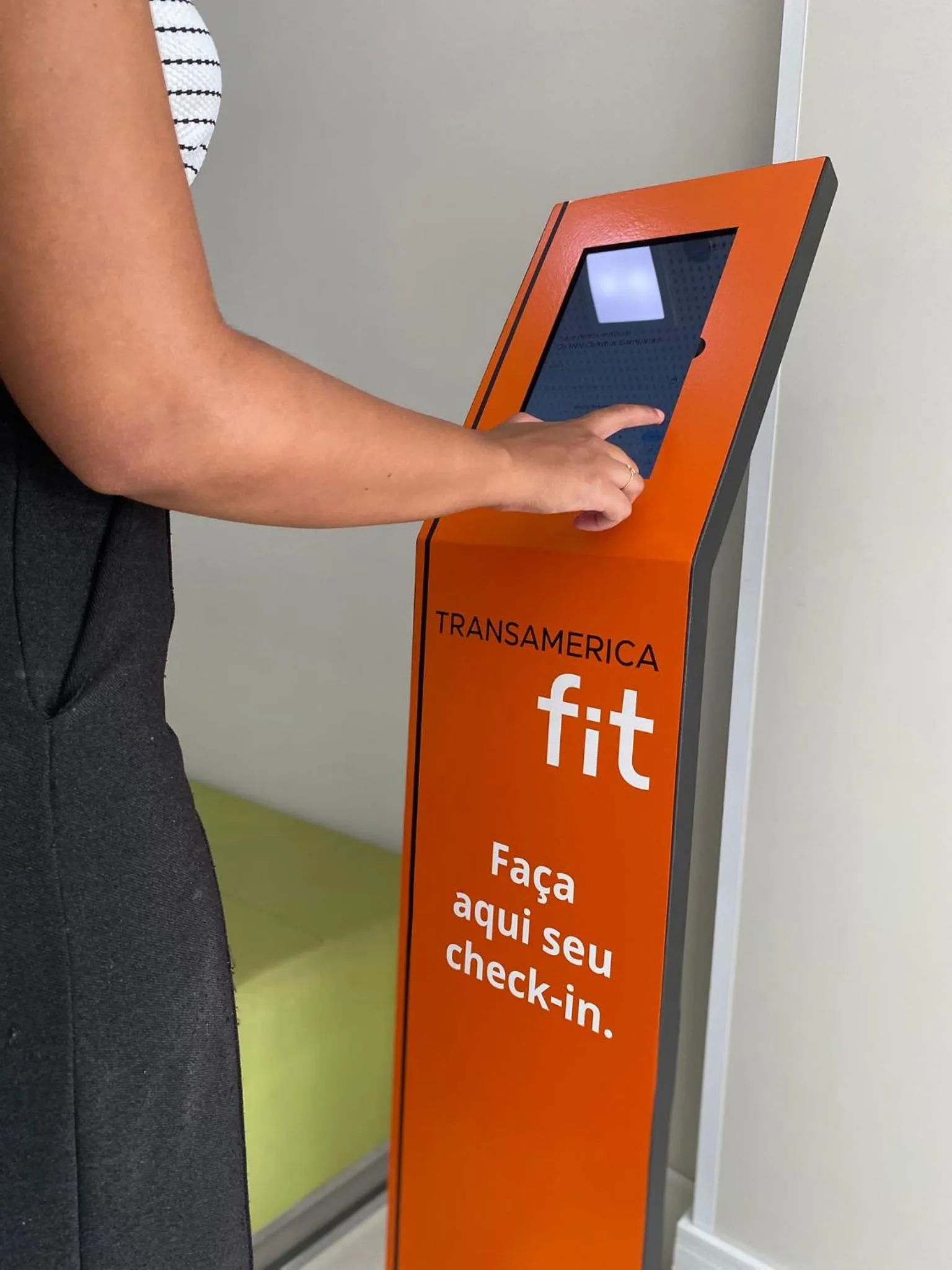 Lobby or reception in Transamerica Fit Campinas