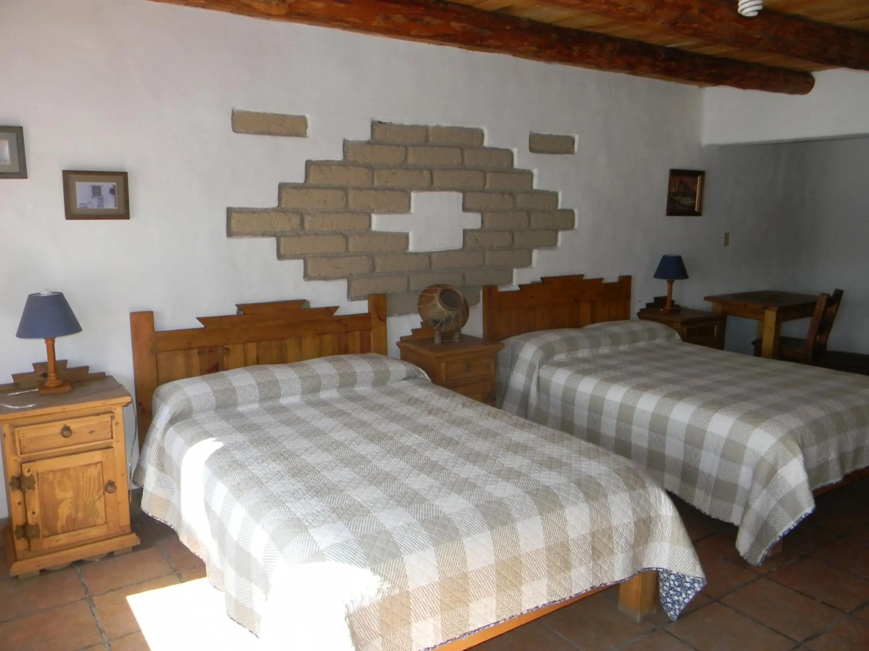 Double Room with Two Double Beds in La Troje de Adobe Double Room with Two Double Beds in La Troje de Adobe