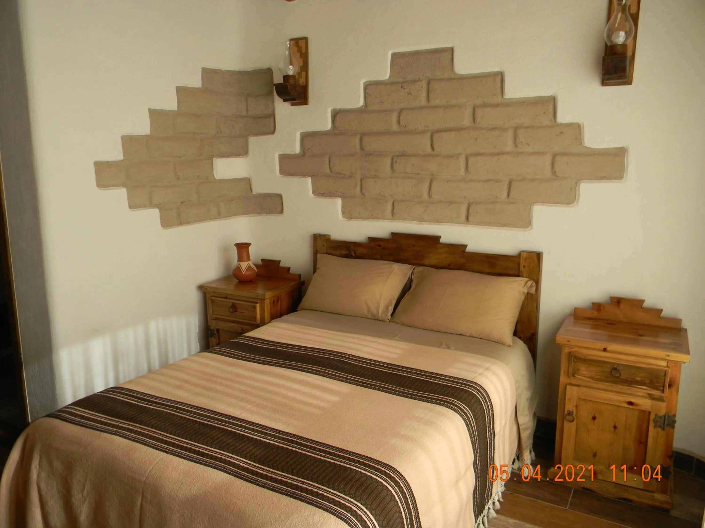 Bed in La Troje de Adobe