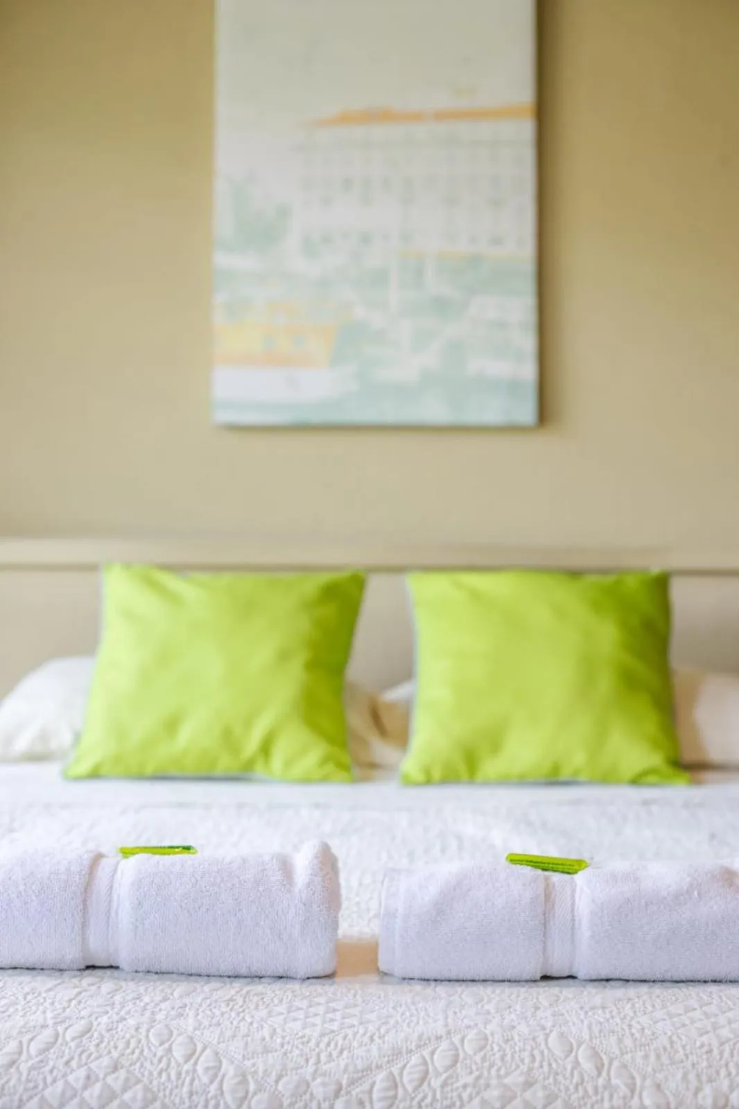 Bed in Hotel y Cabinas del Trópico