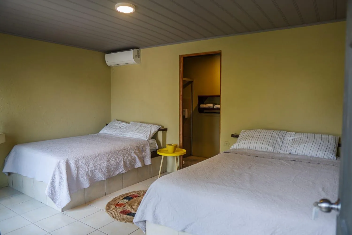 Bed in Hotel y Cabinas del Trópico