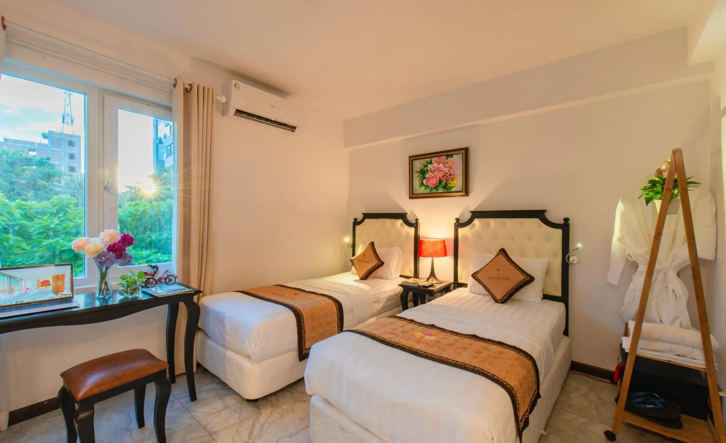 Bed in Bellevue Hotel