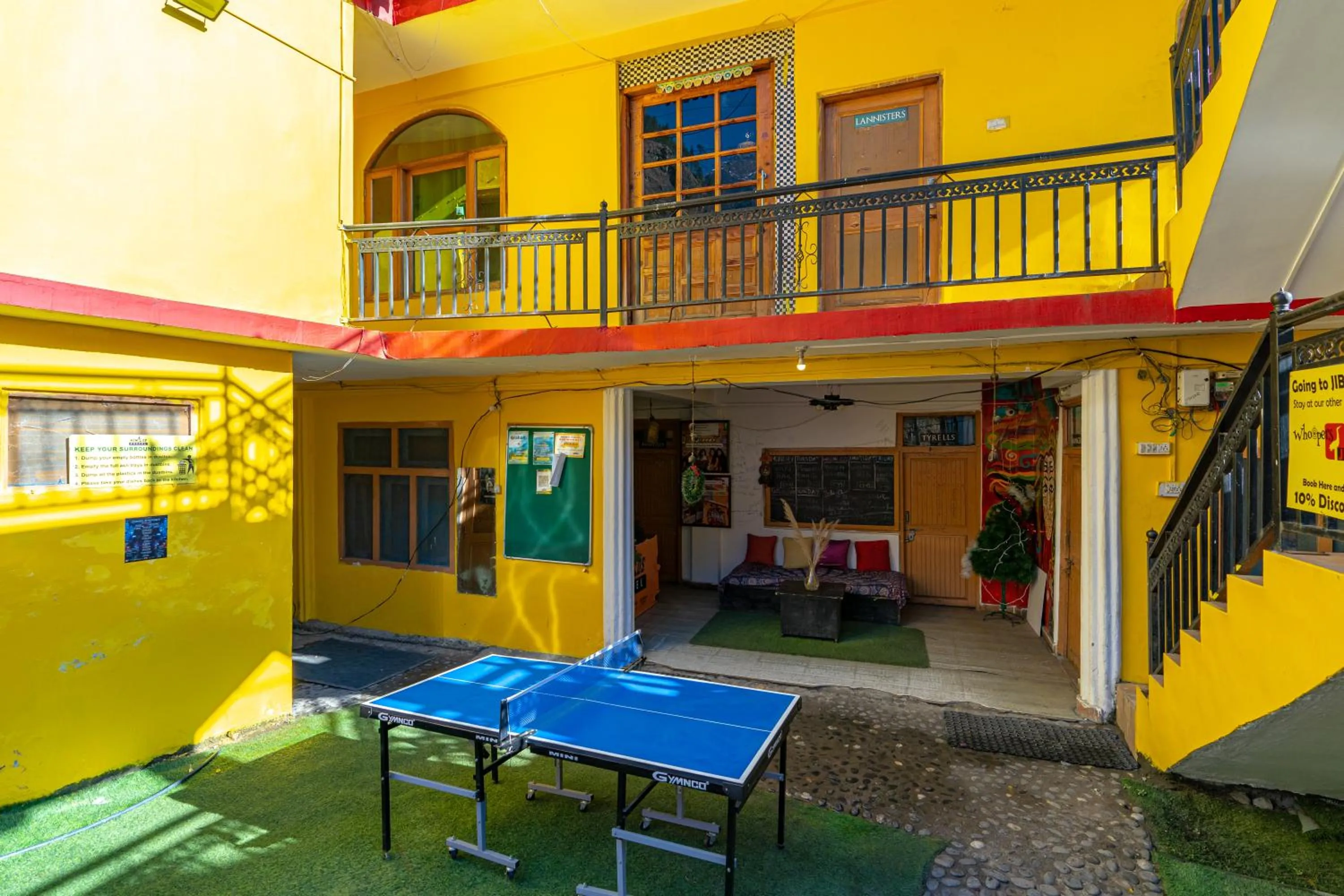 Property building in Nomads Hostel