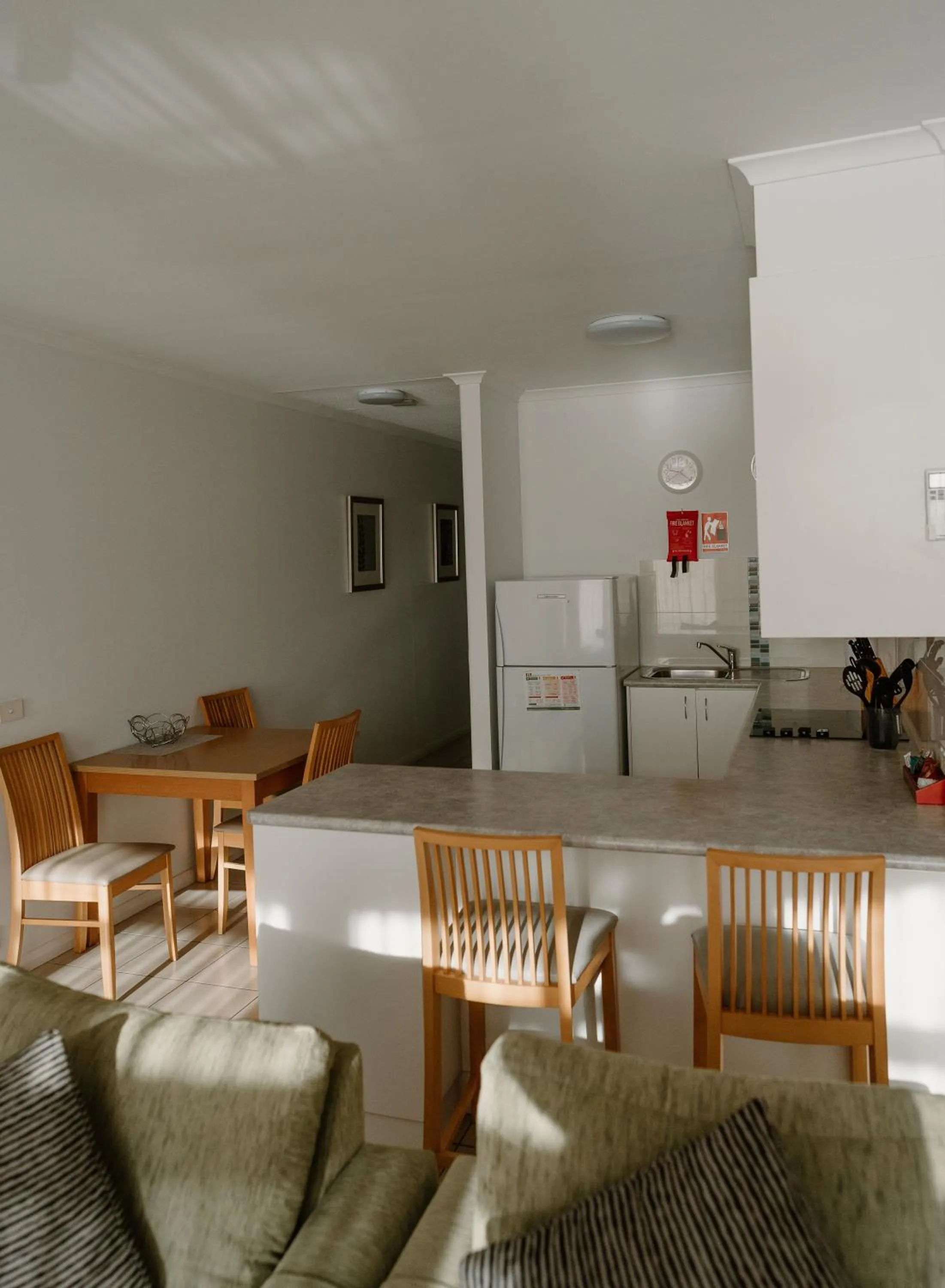 Kitchen or kitchenette in Lake Mulwala Boatel