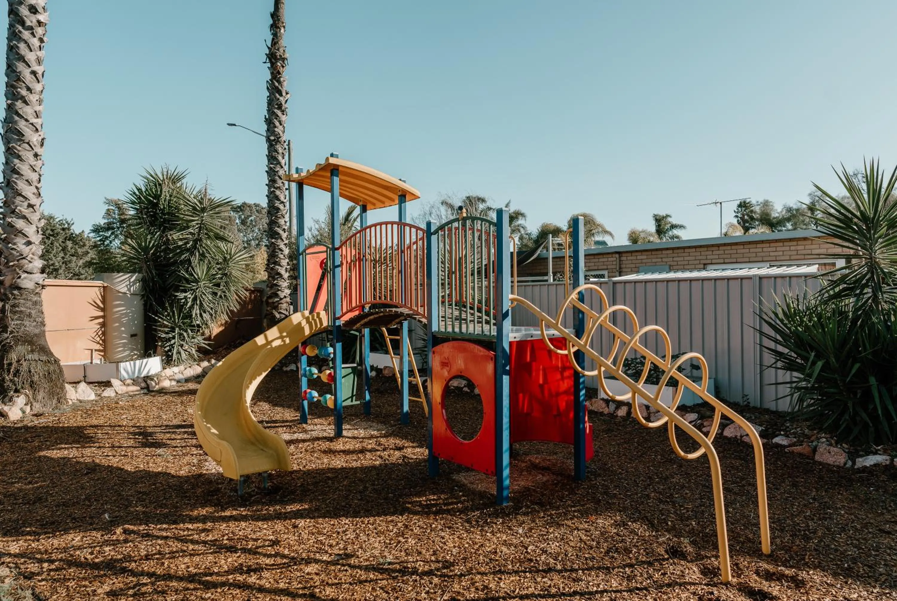 Children play ground in Lake Mulwala Boatel