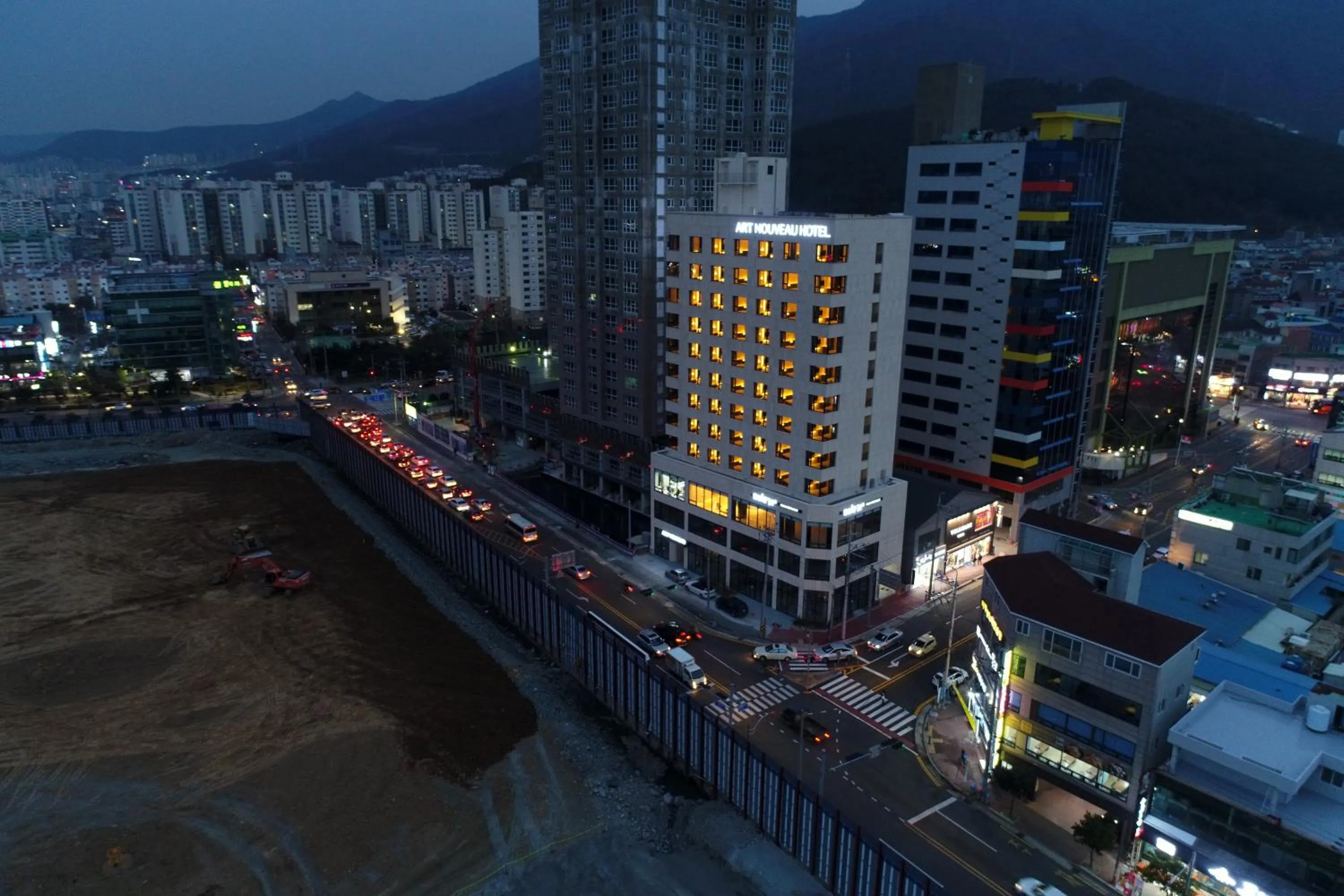 Property building in Geoje Artnouveau Suite Hotel