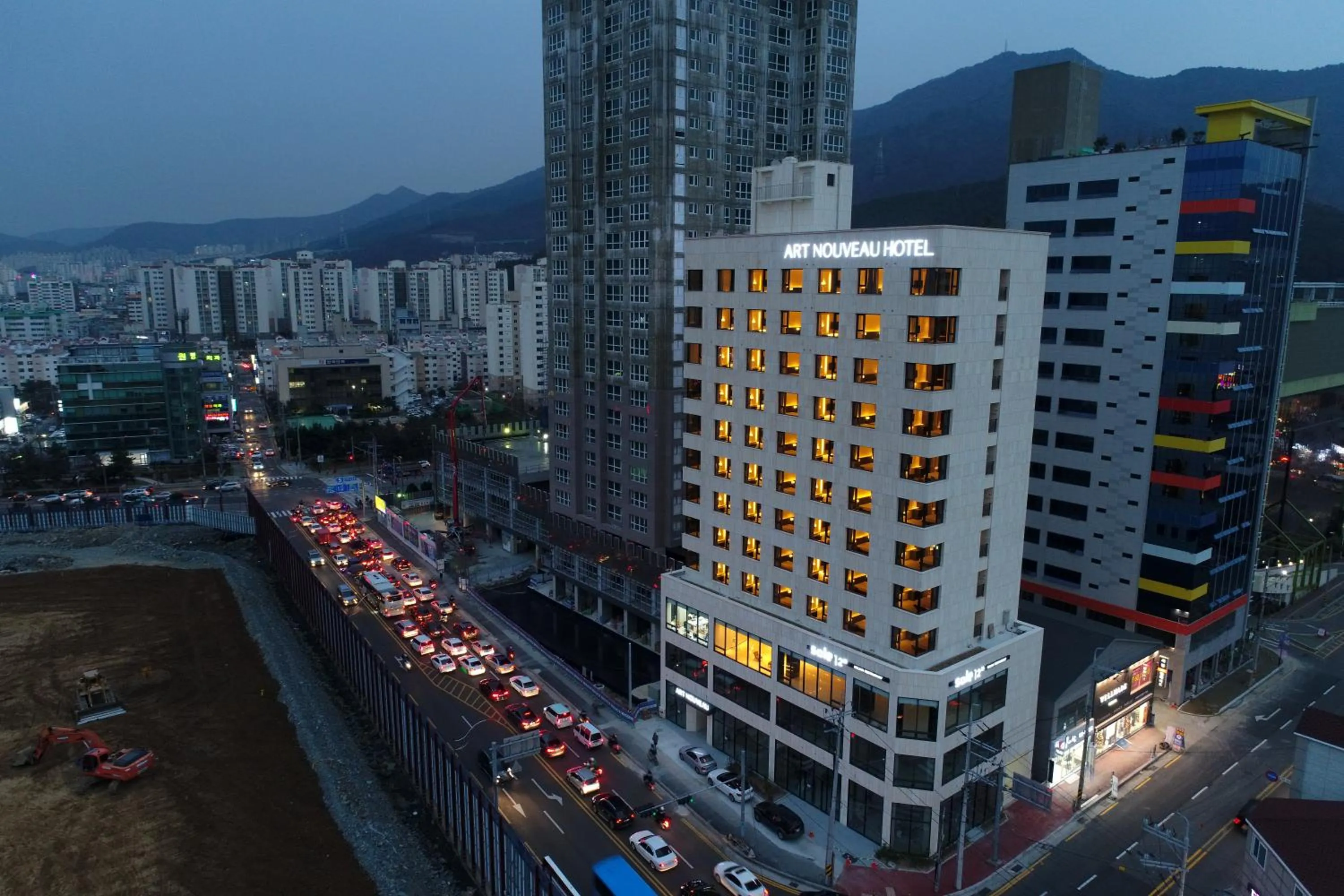 Property building in Geoje Artnouveau Suite Hotel
