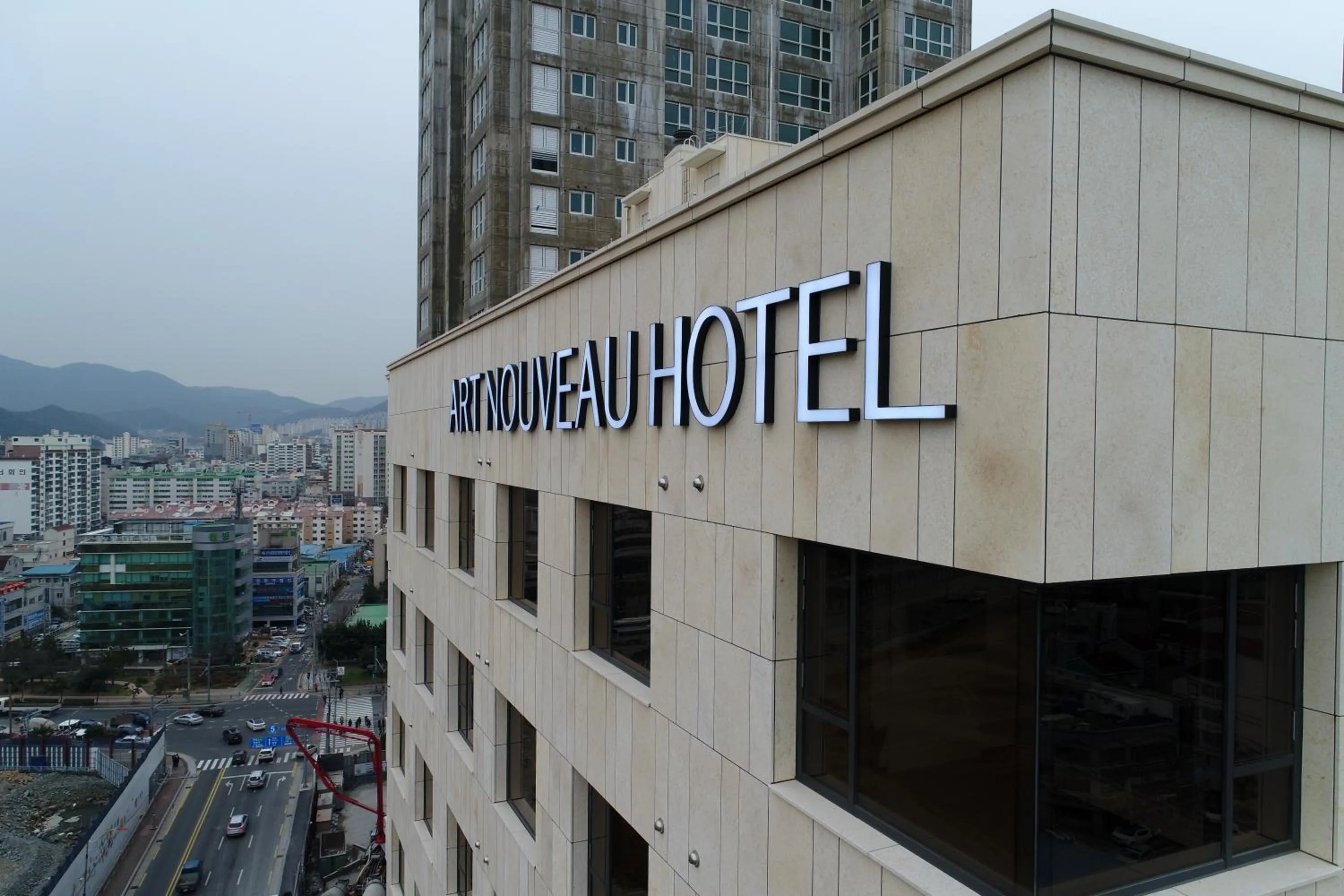 Property building in Geoje Artnouveau Suite Hotel