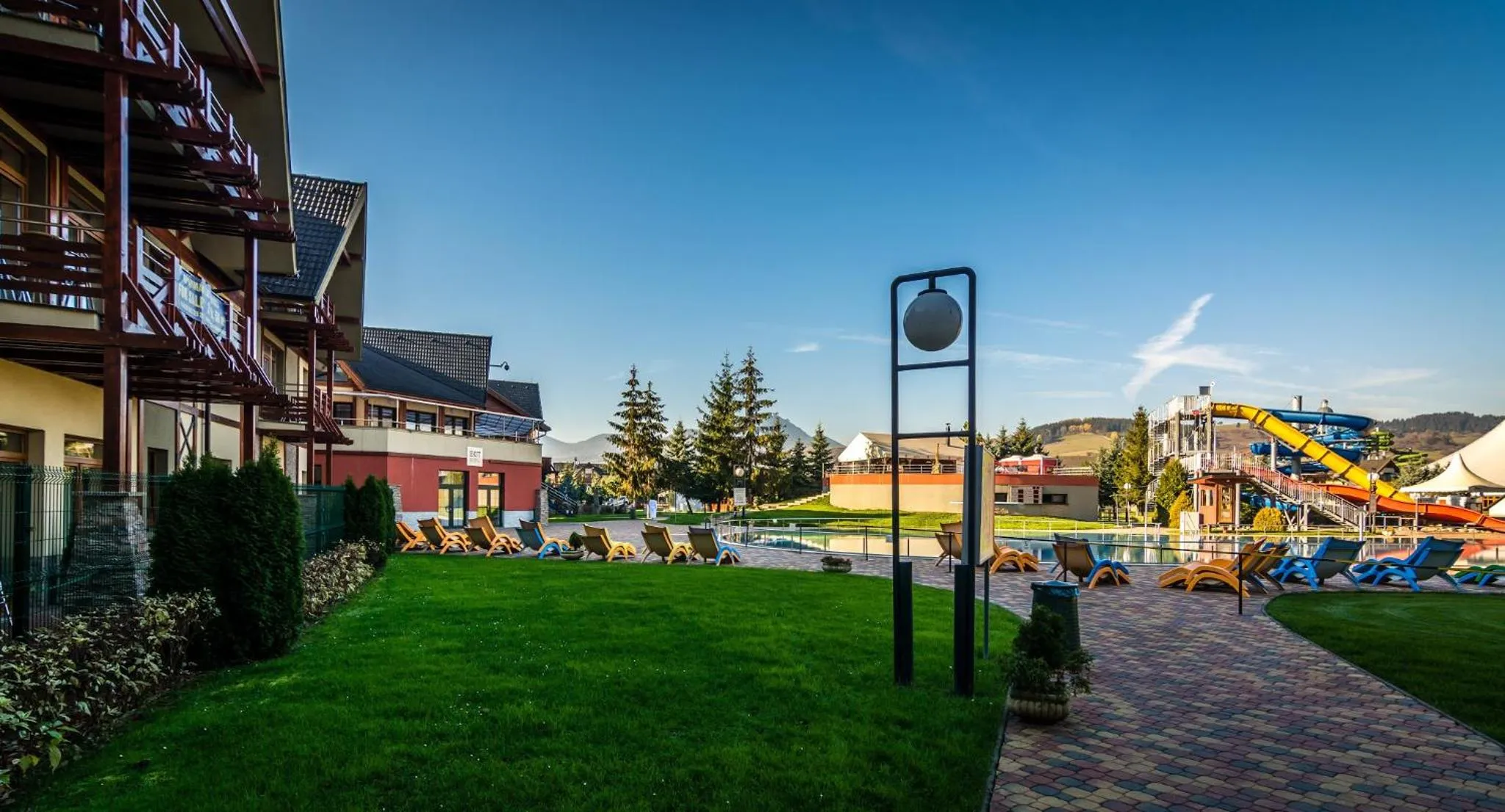 Swimming pool in Apartman Mirka - Hotel Luka