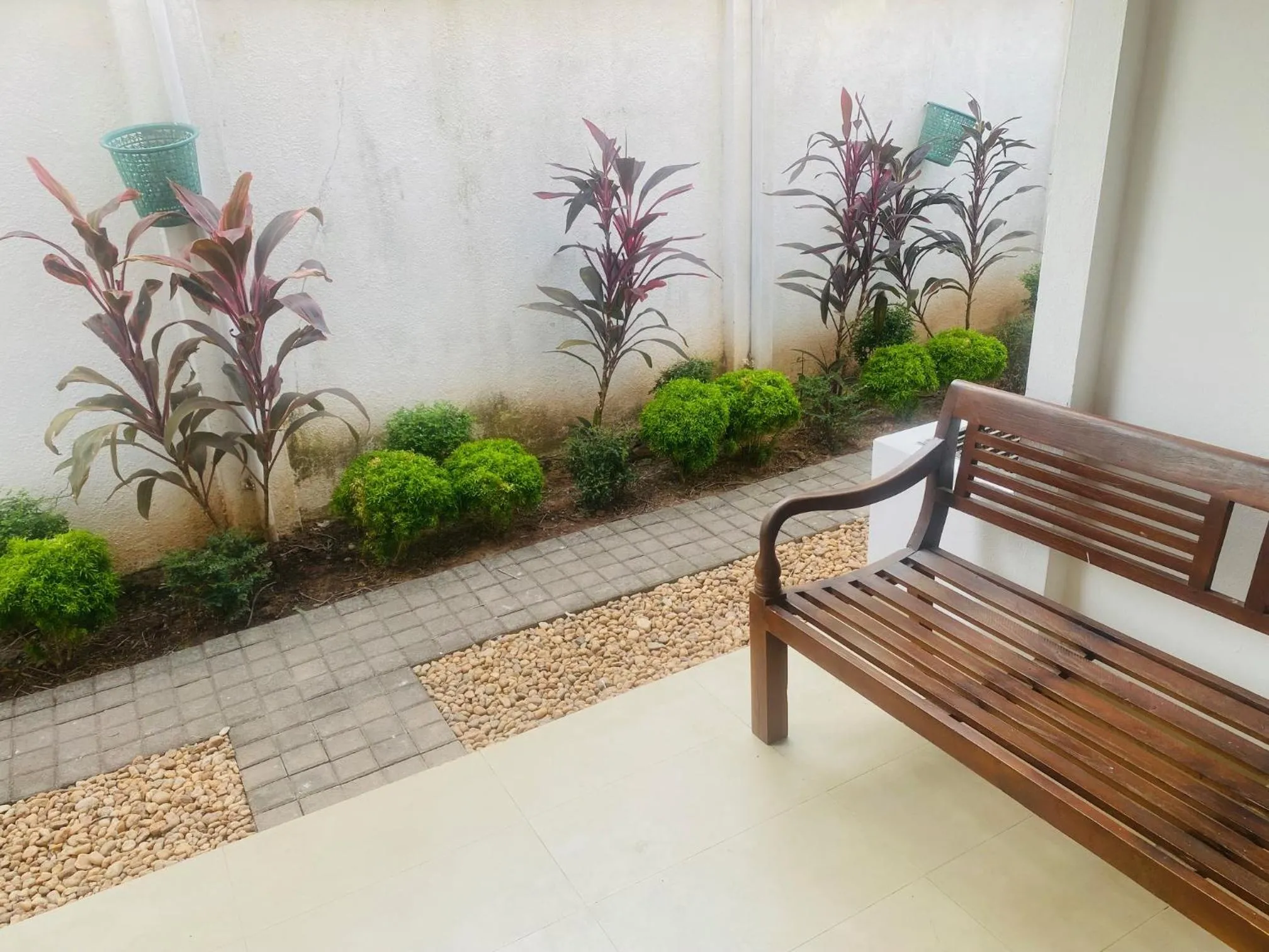 Garden view in Hotel Cloud 9 Negombo