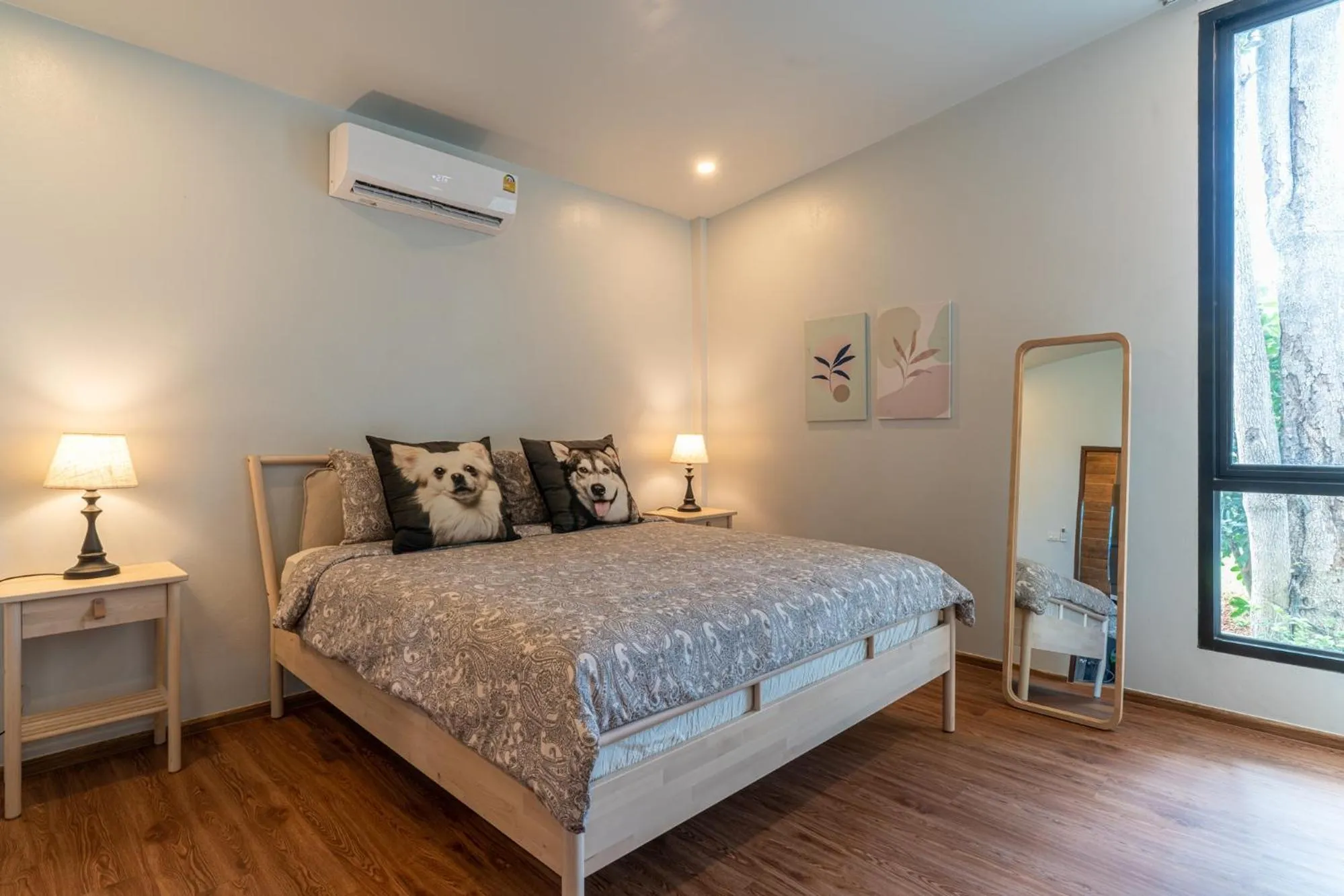 Bed in Villa Pitak Private Pool Villa Khaoyai