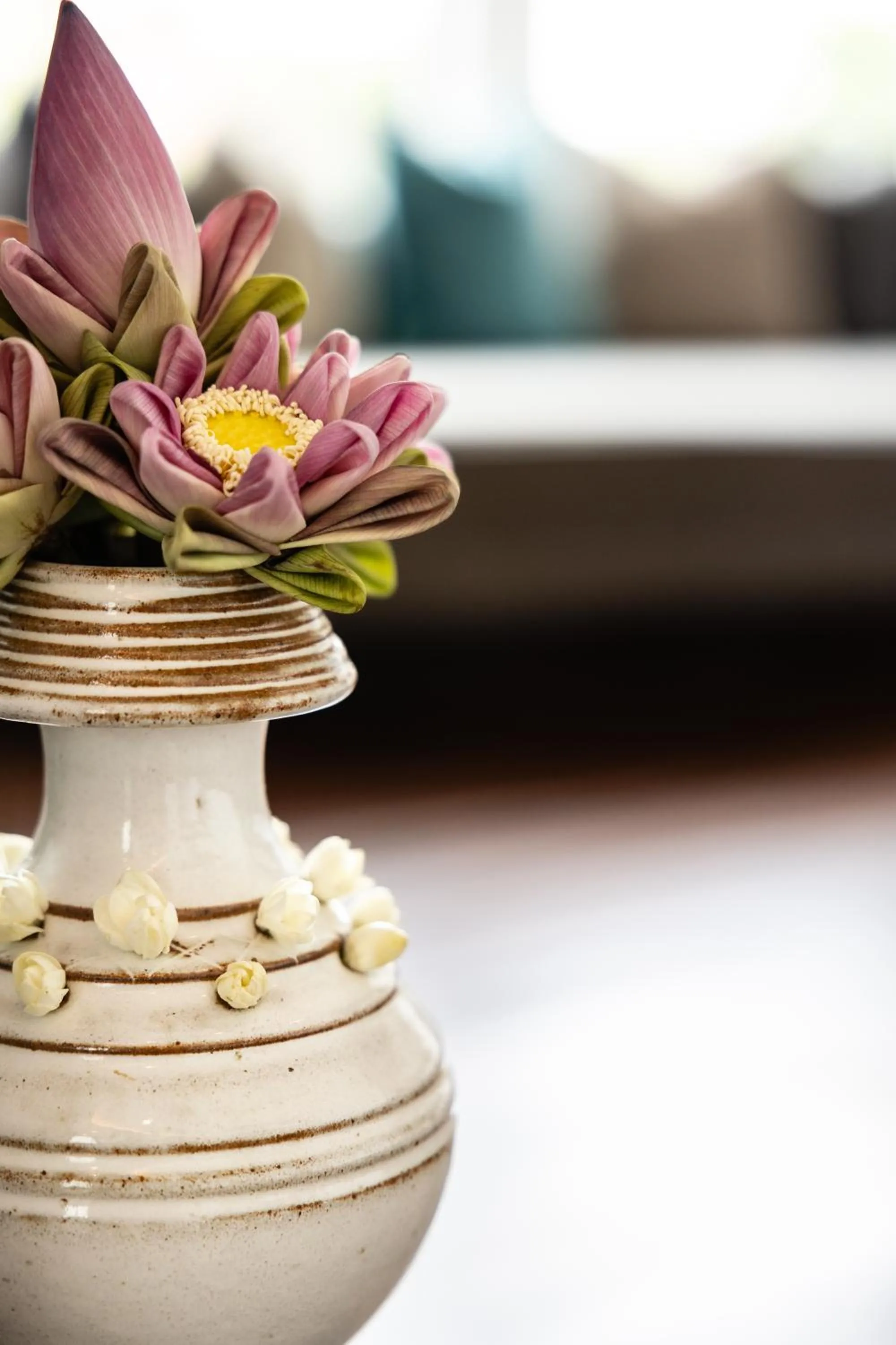 Decorative detail in Shintana Saya Residence