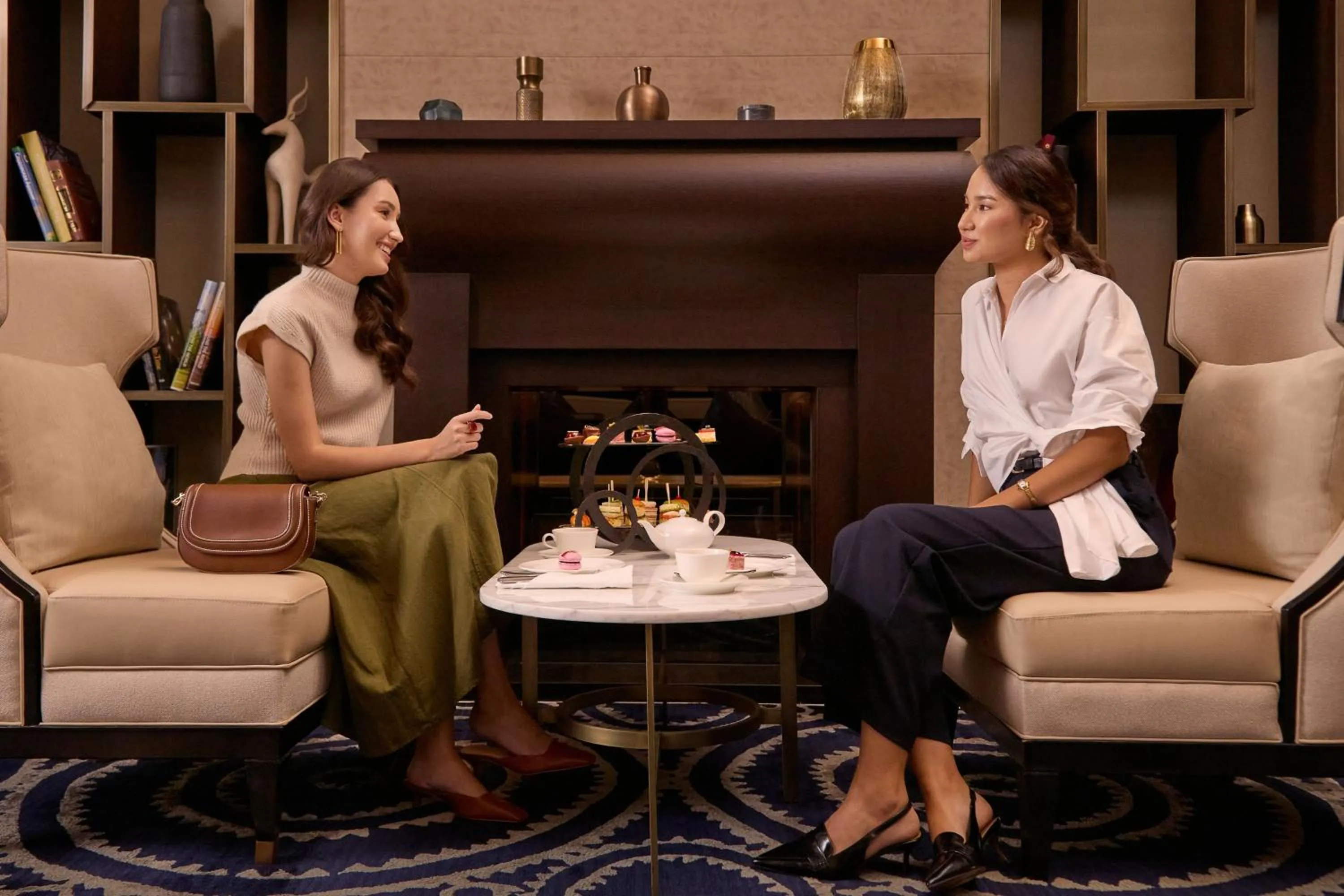 Lounge or bar in The St. Regis Astana