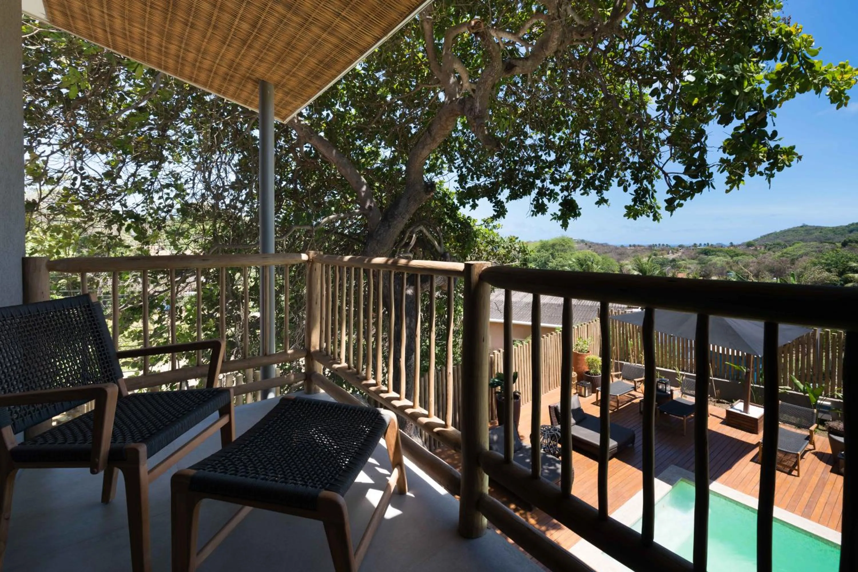 Balcony/Terrace in Pousada Maria Bonita Noronha