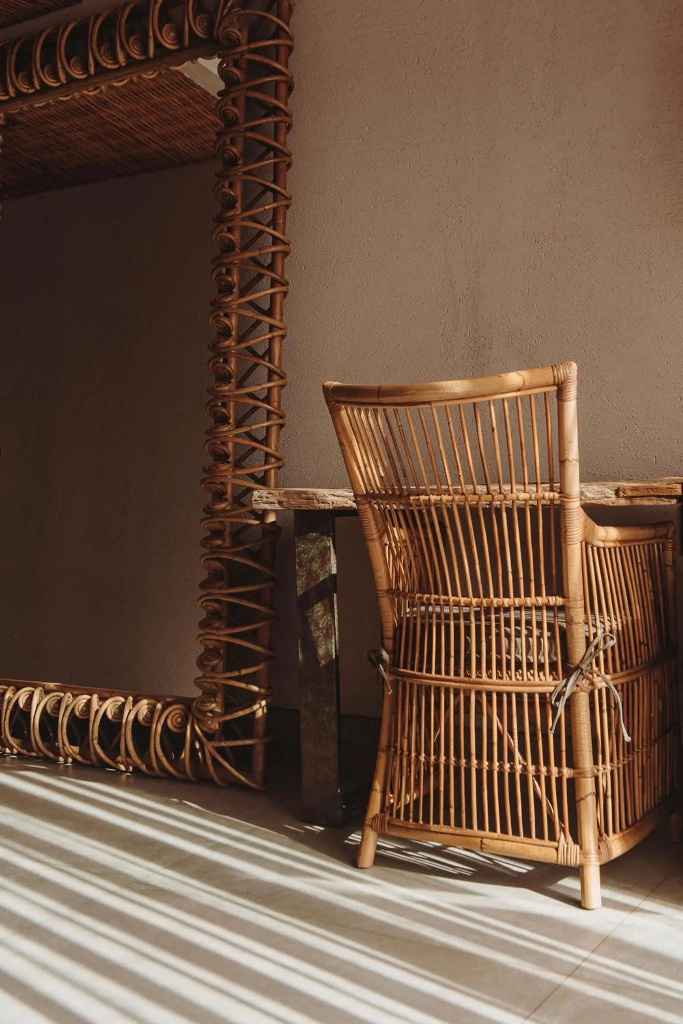 Decorative detail in Pousada Maria Bonita Noronha