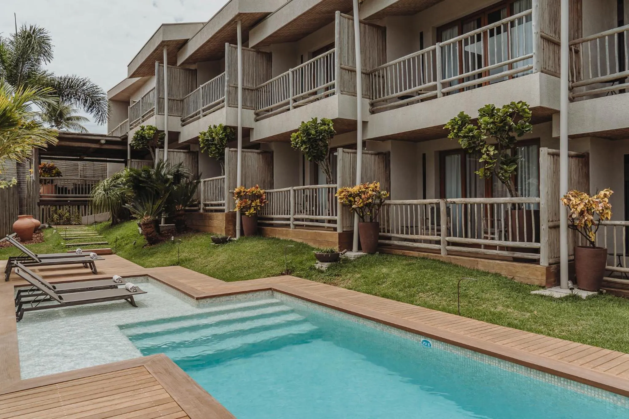 Swimming pool in Pousada Maria Bonita Noronha