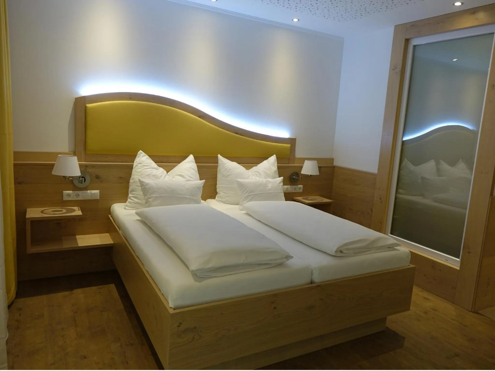 Bed in Seminarhotel Daniels