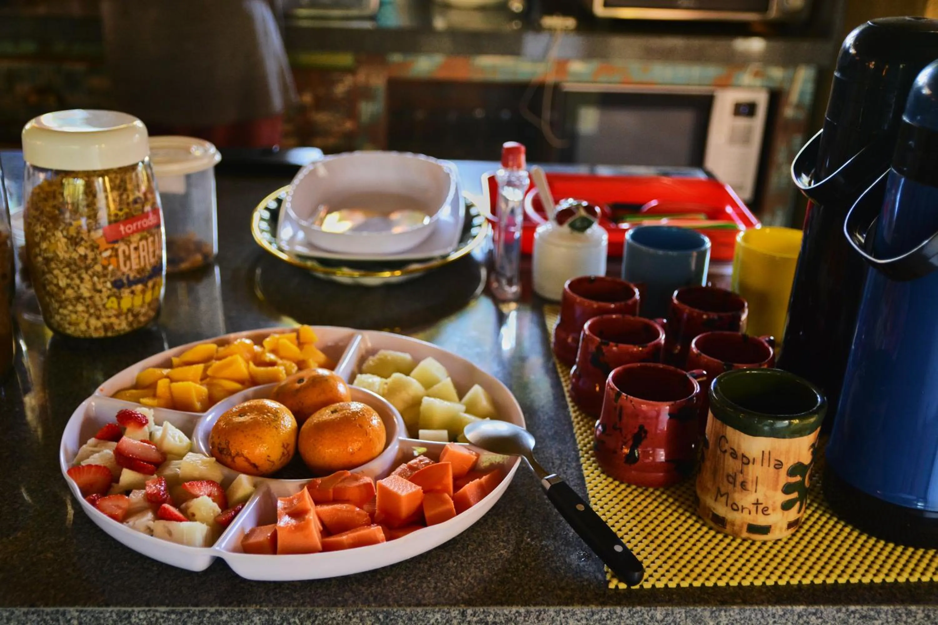 Food in Pousada Alma da Gamboa