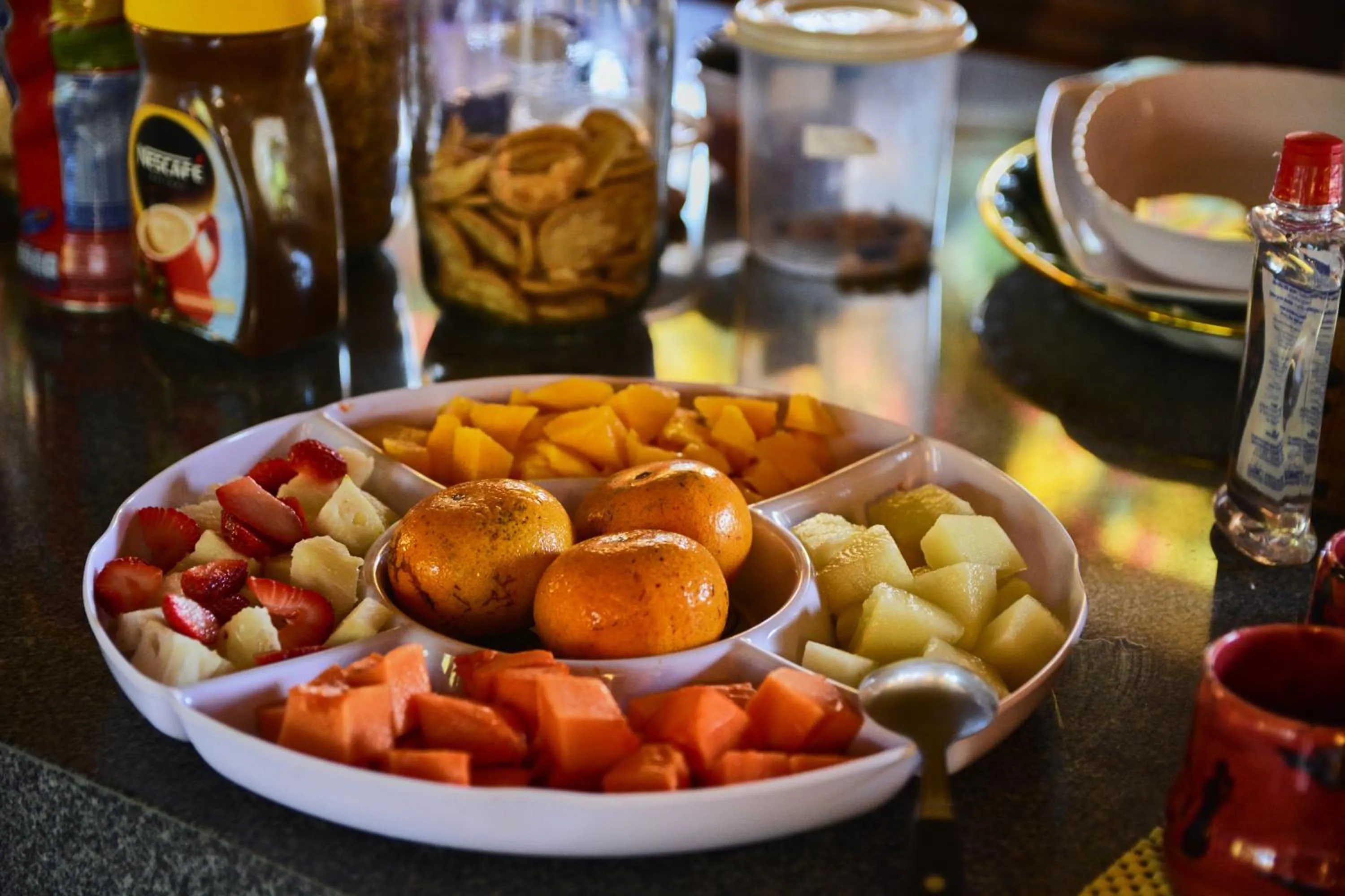 Food in Pousada Alma da Gamboa