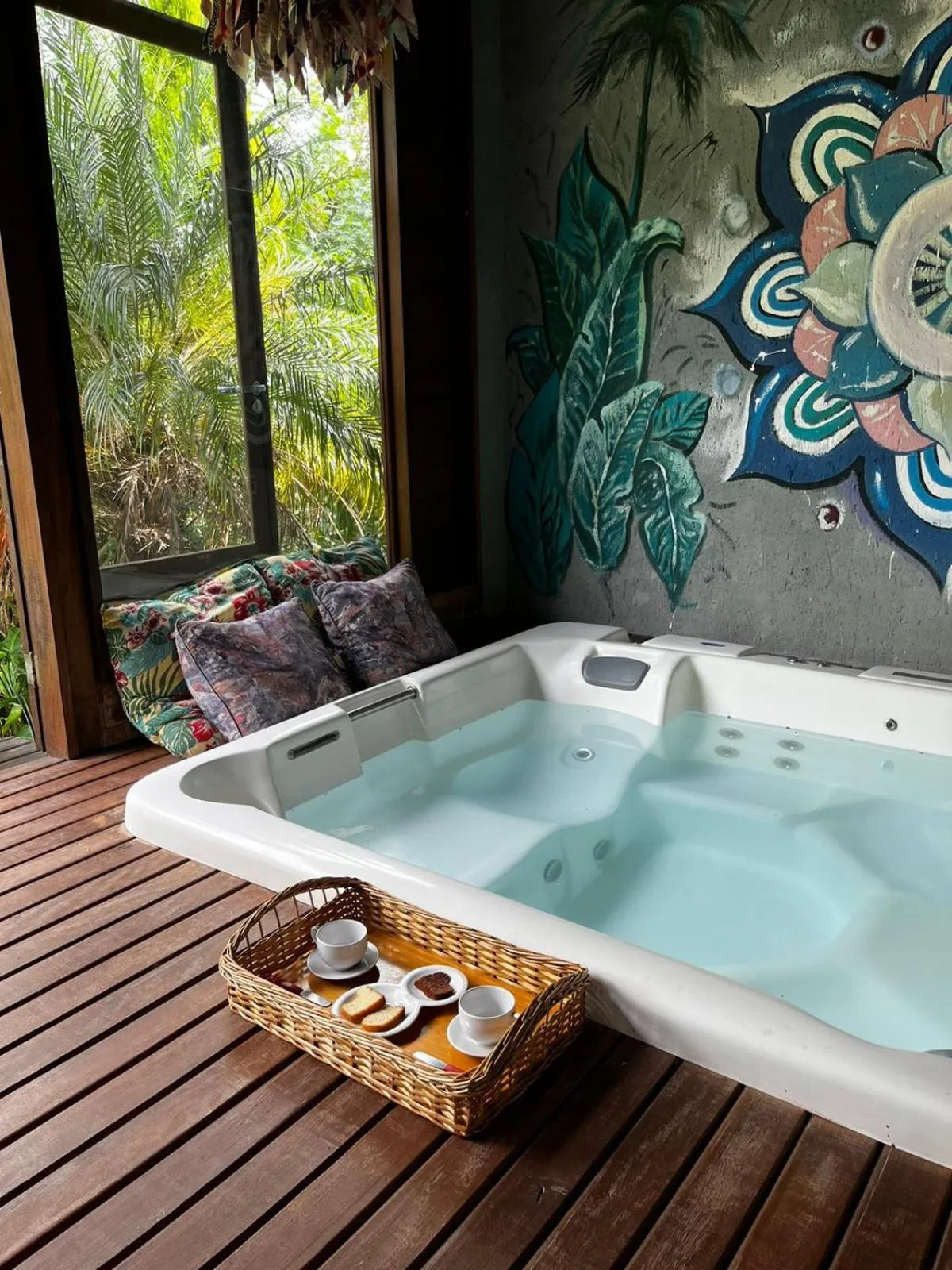 Hot Tub in Pousada Alma da Gamboa