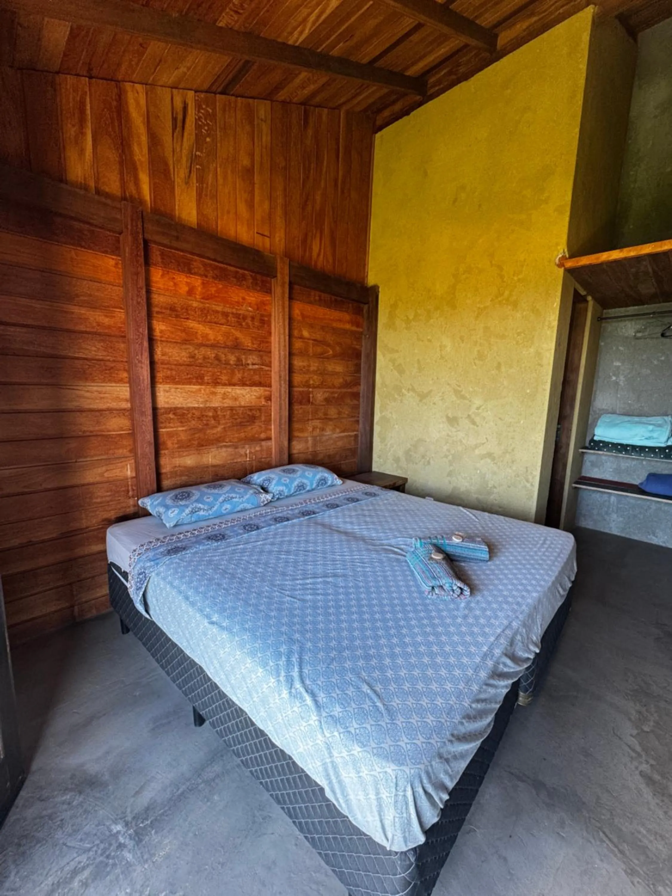 Bed in Pousada Alma da Gamboa
