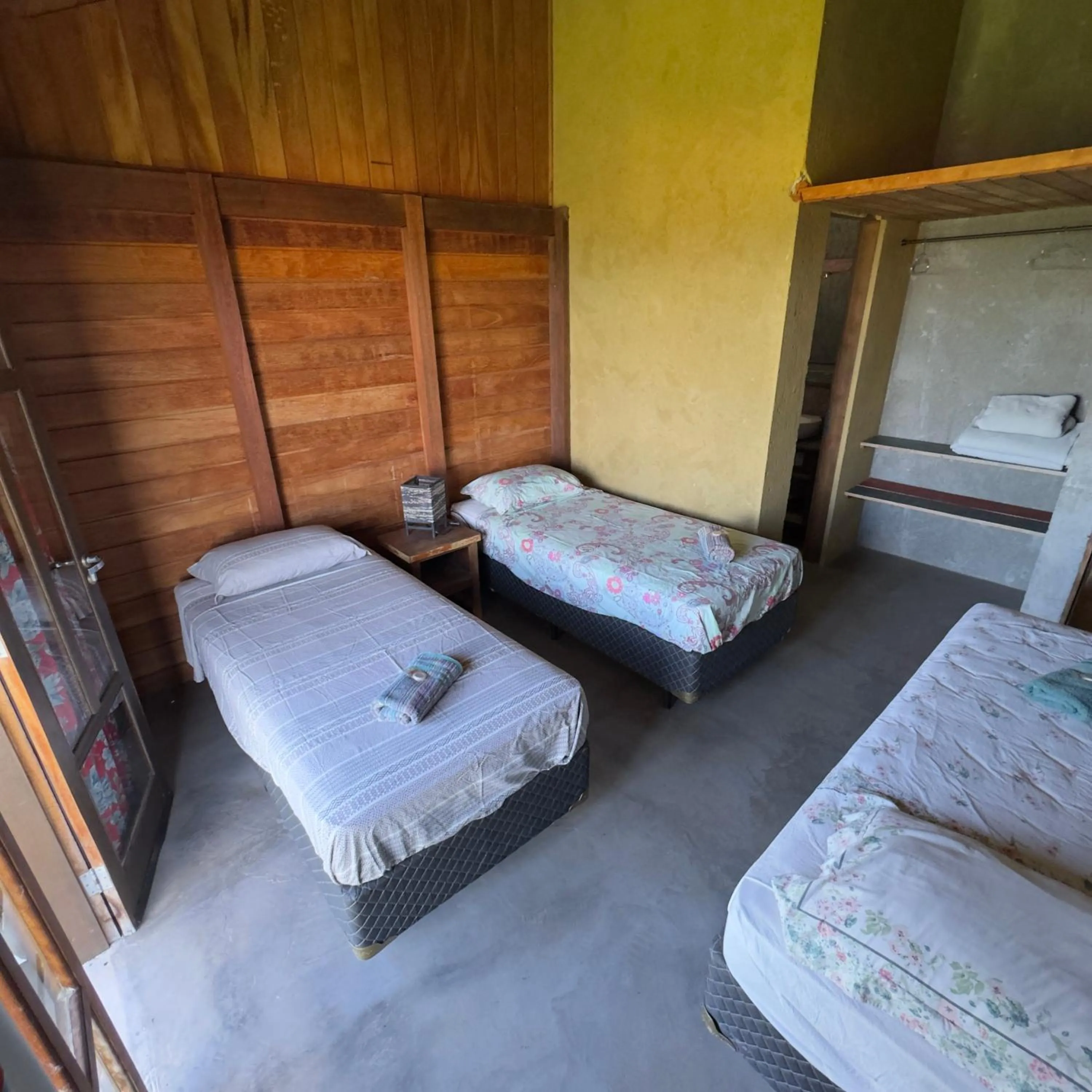 Bed in Pousada Alma da Gamboa