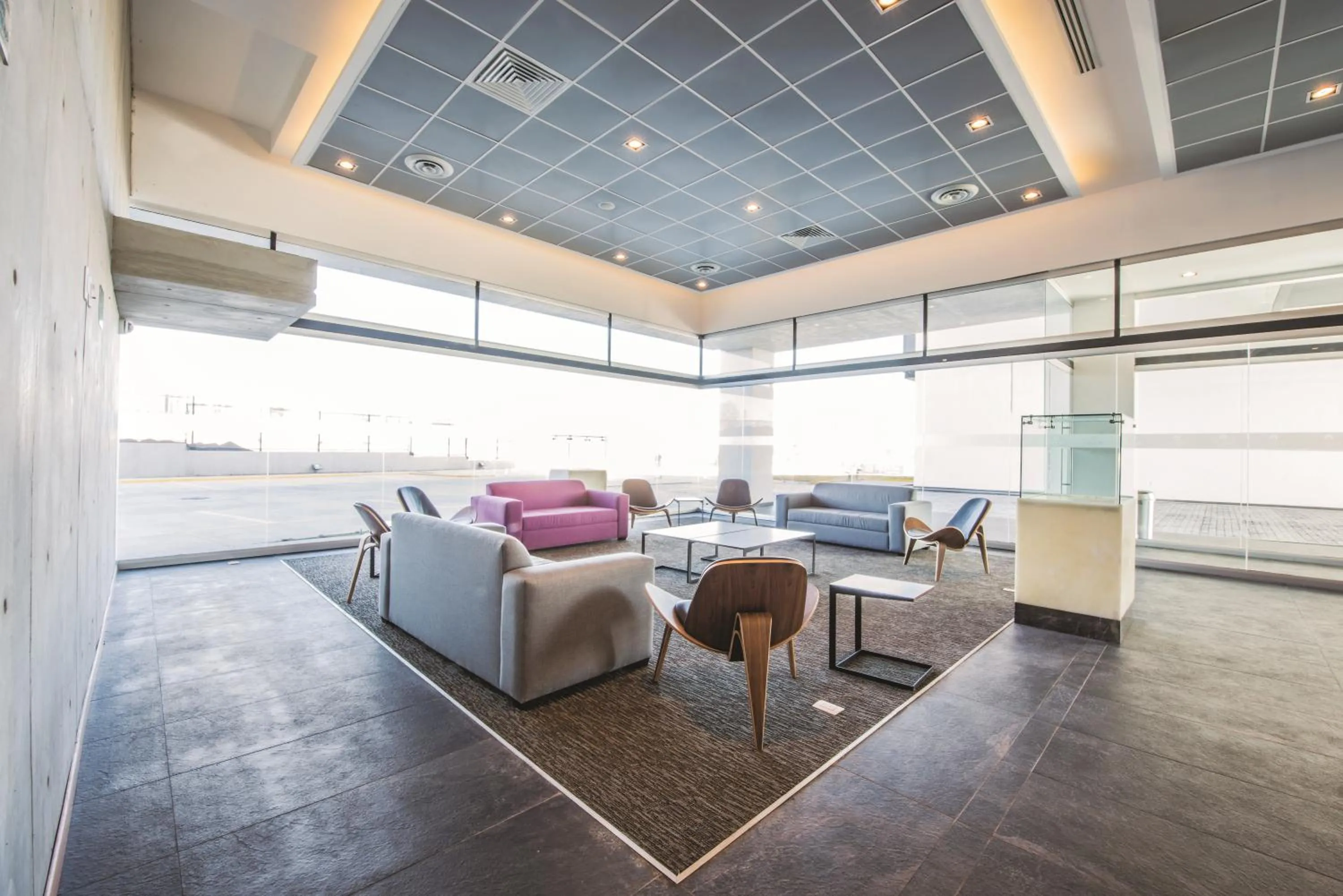 Lobby or reception in La Quinta by Wyndham San Jose Chiapa Puebla