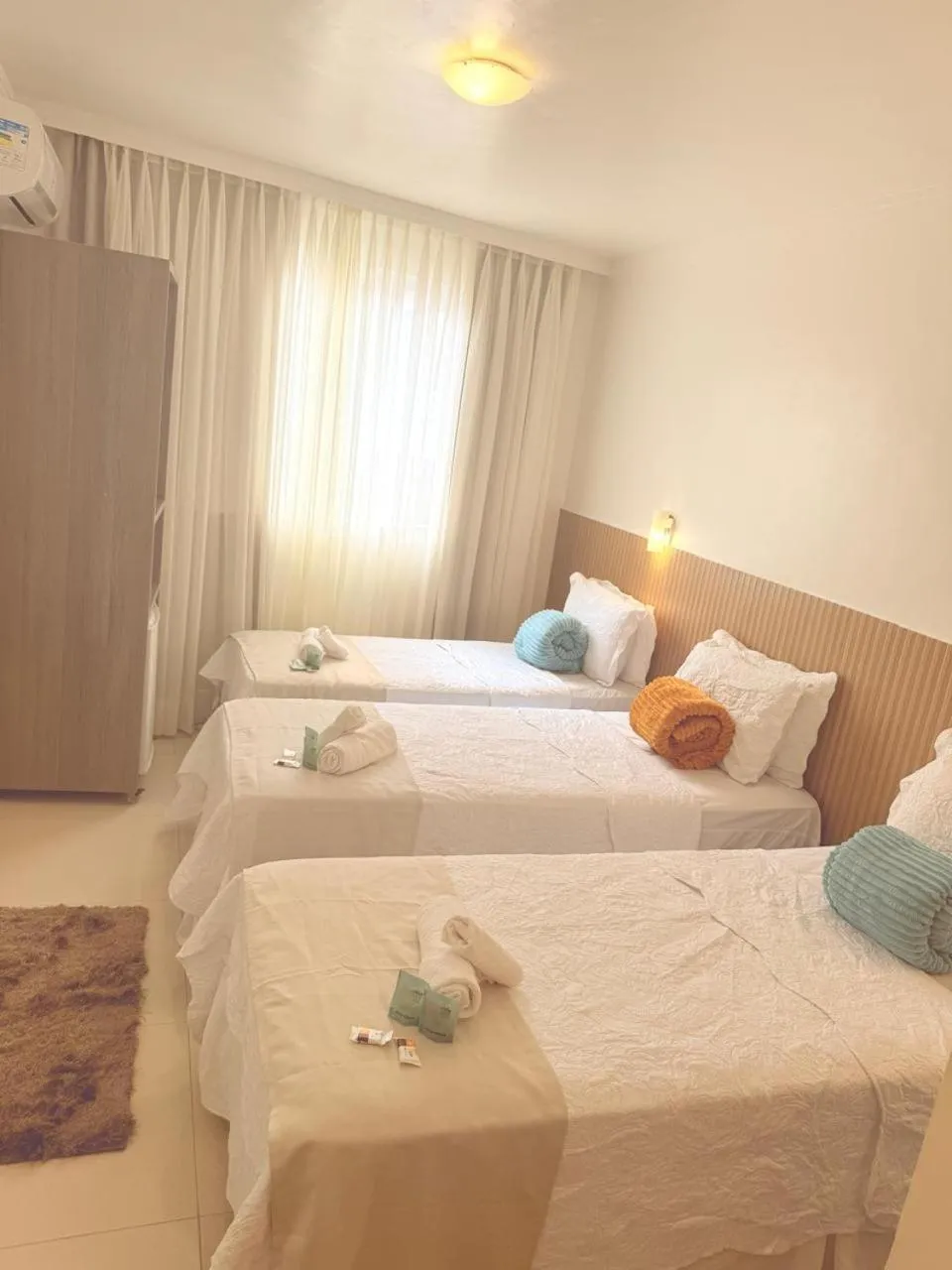 Bed in Vila do Morro Pousada