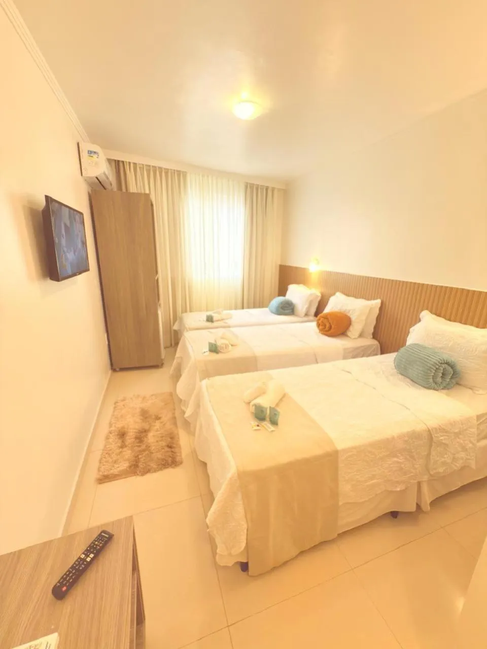 Bed in Vila do Morro Pousada