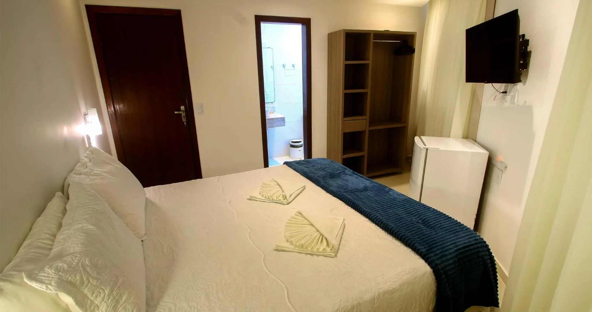 Bed in Vila do Morro Pousada