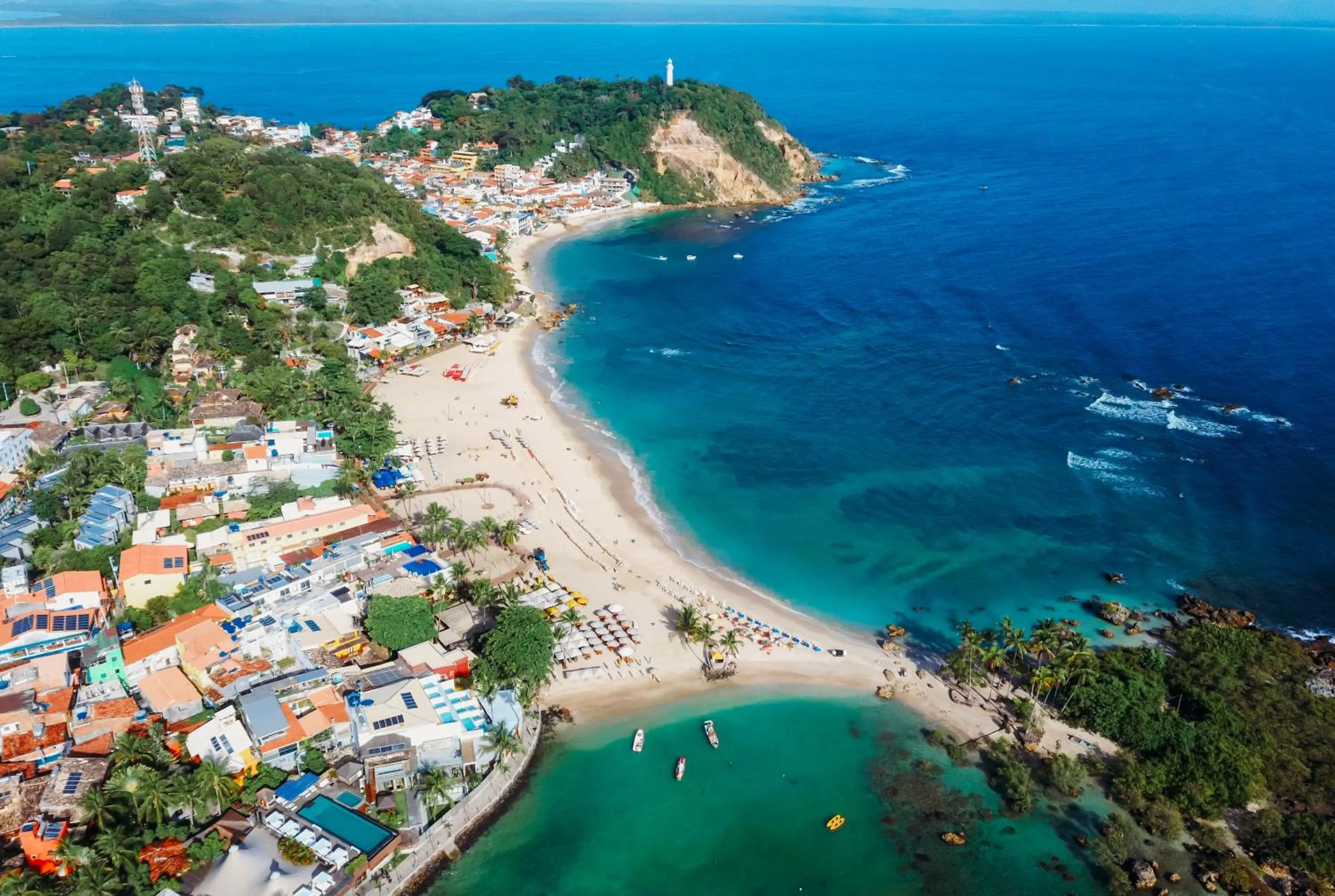 Bird's eye view in Vila do Morro Pousada