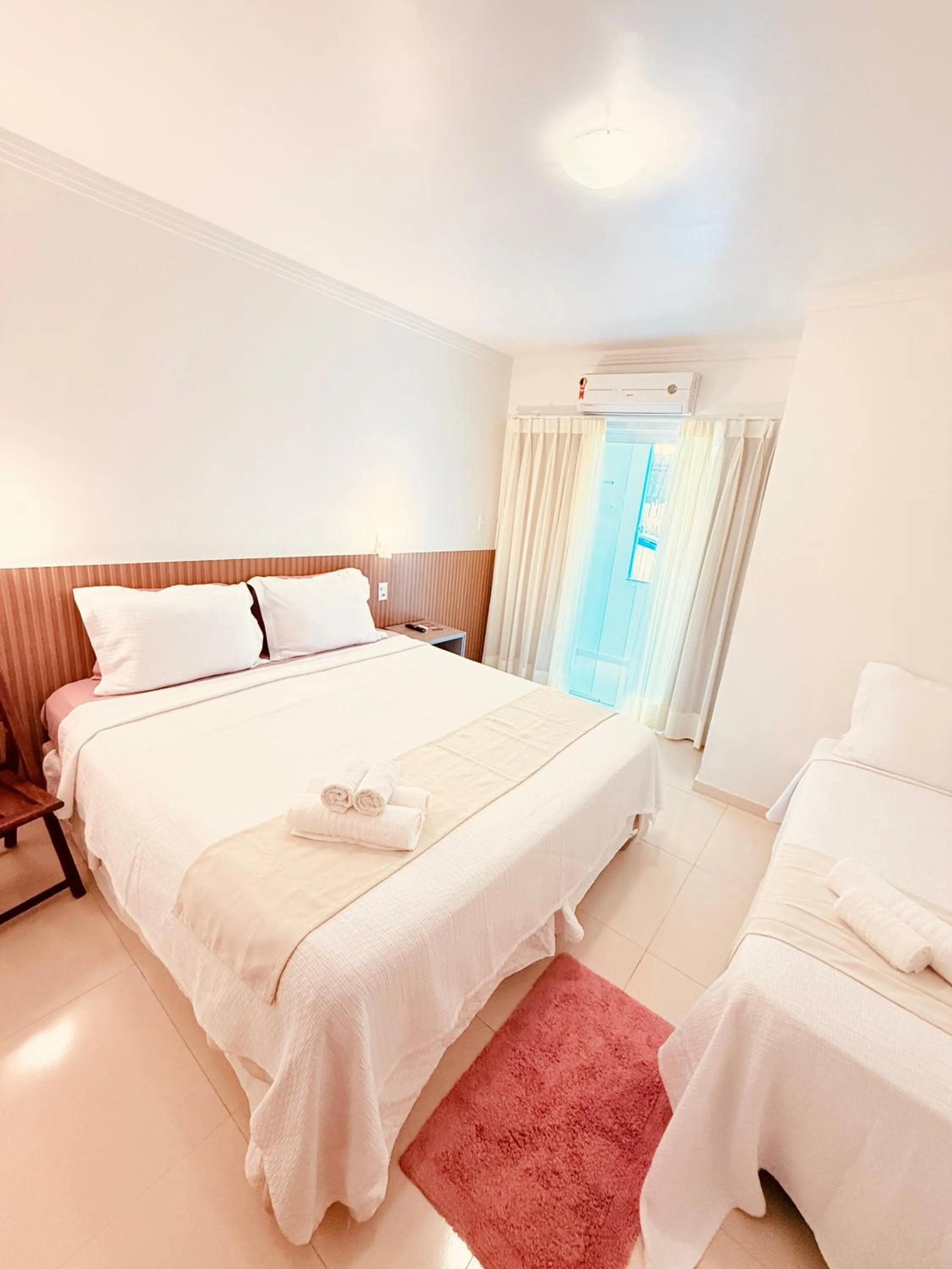 Bed in Vila do Morro Pousada